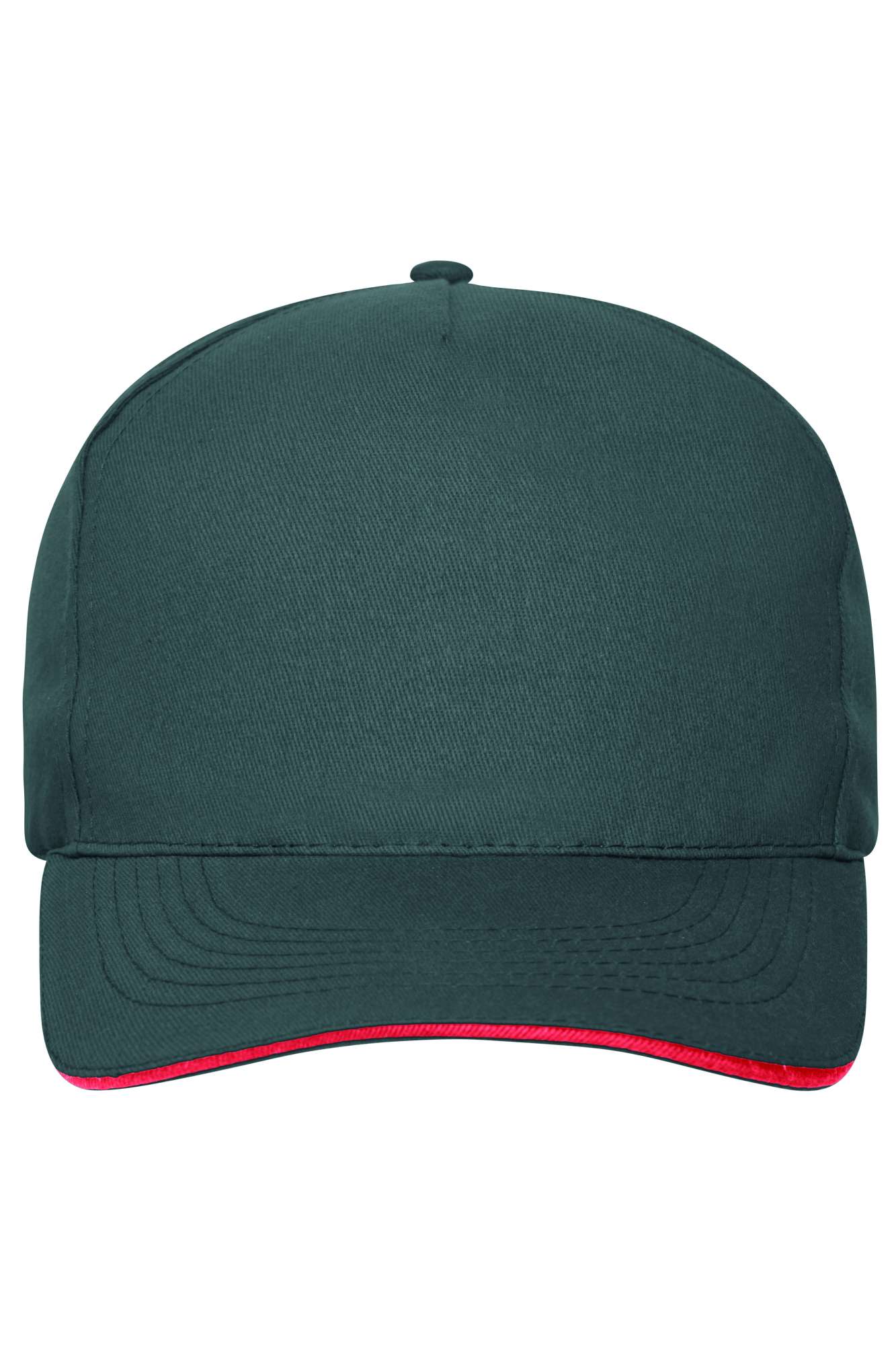 5-Panel Sandwich Cap aus Bio-Baumwolle
