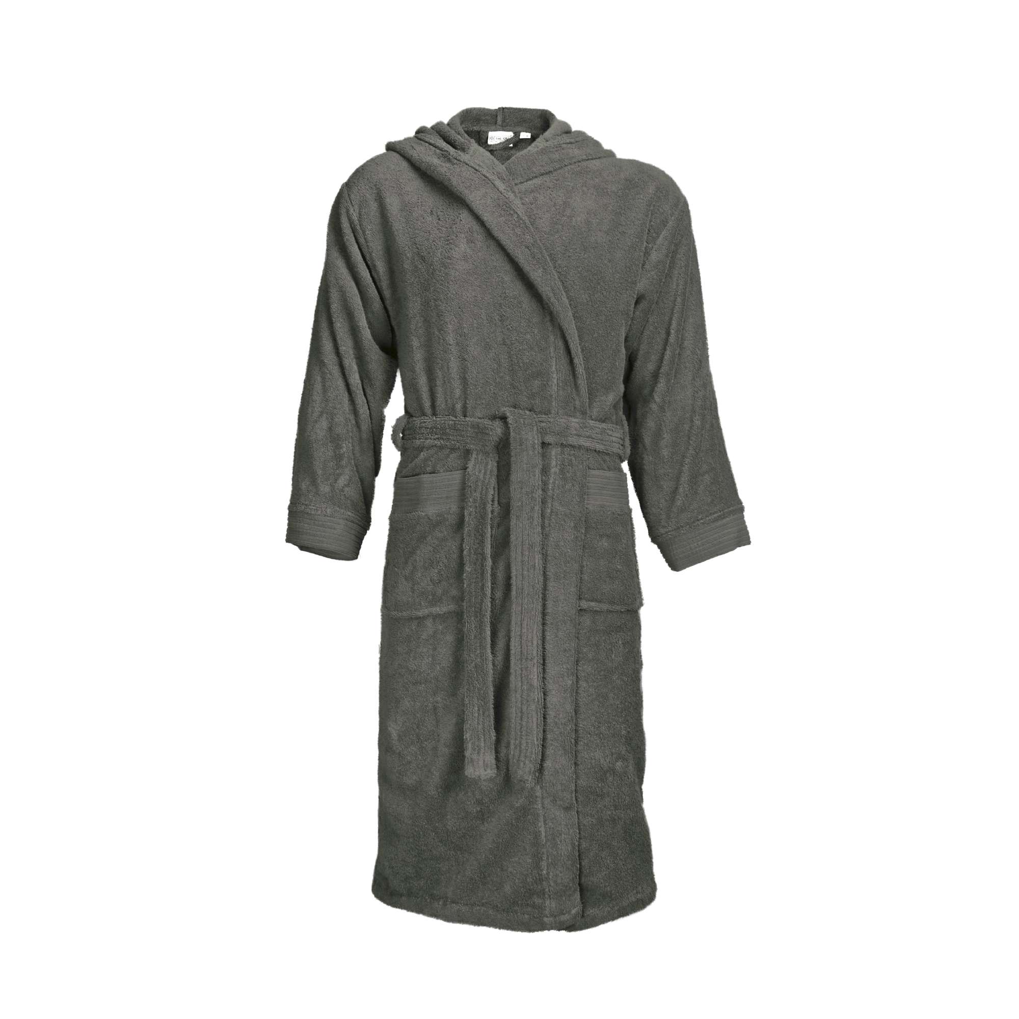 The One Towelling® Langarm-Bademantel aus Baumwollfrottier, Burgundy L/XL, TH1095