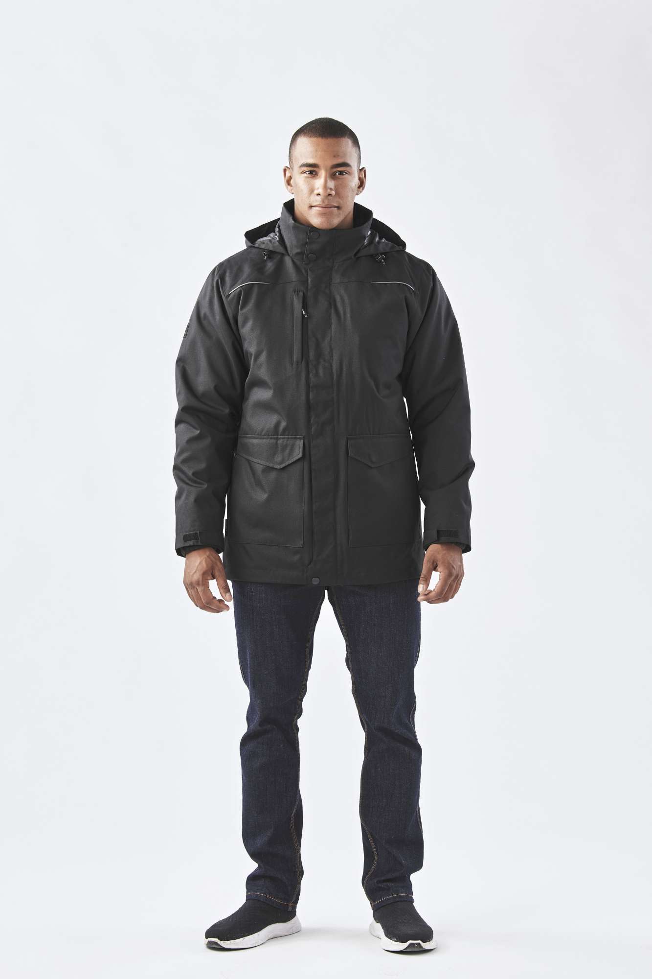 3-in-1 Parka mit Polar-Fleece-Futter