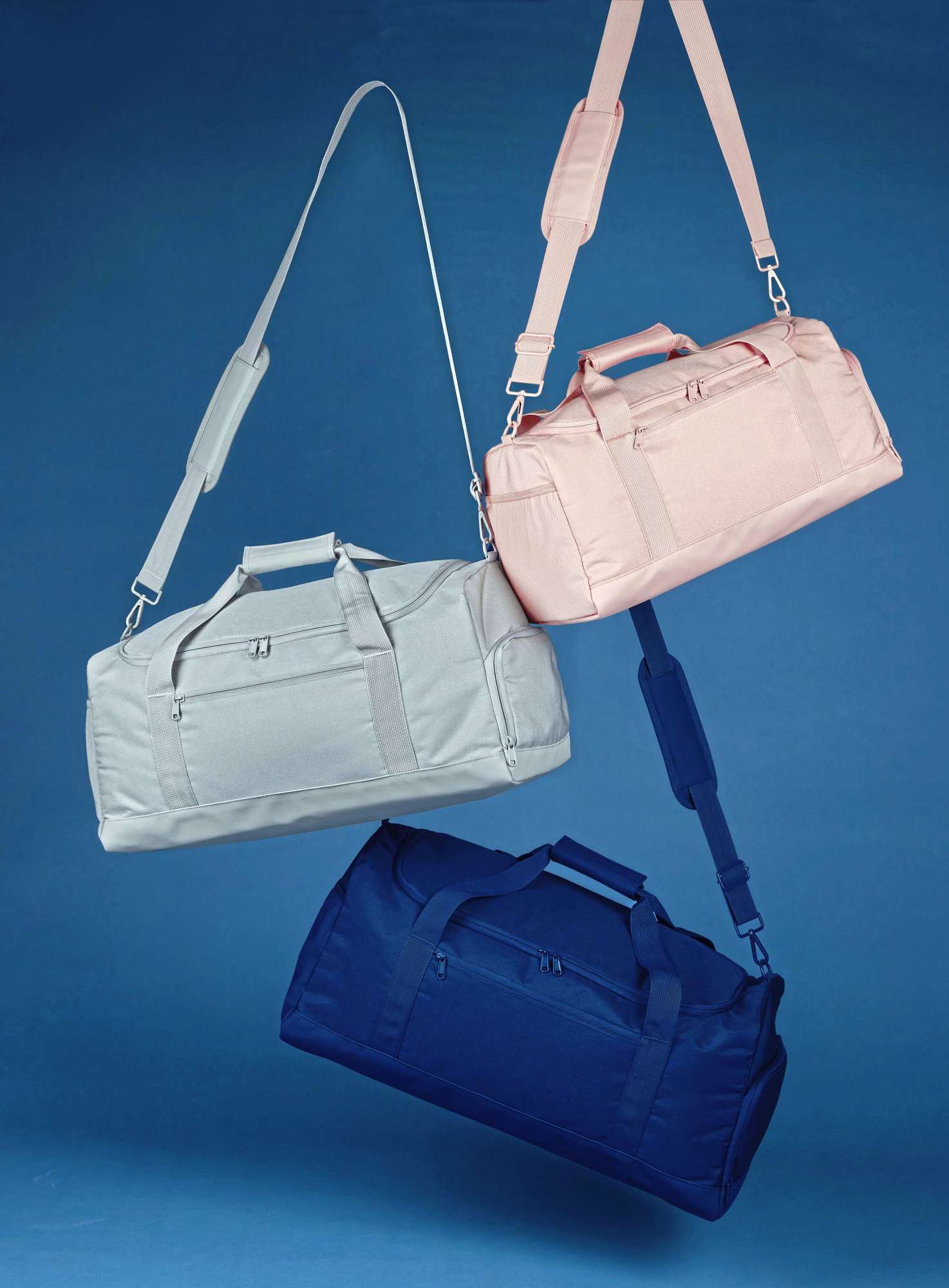 Medium Sporttasche aus recyceltem Polyester
