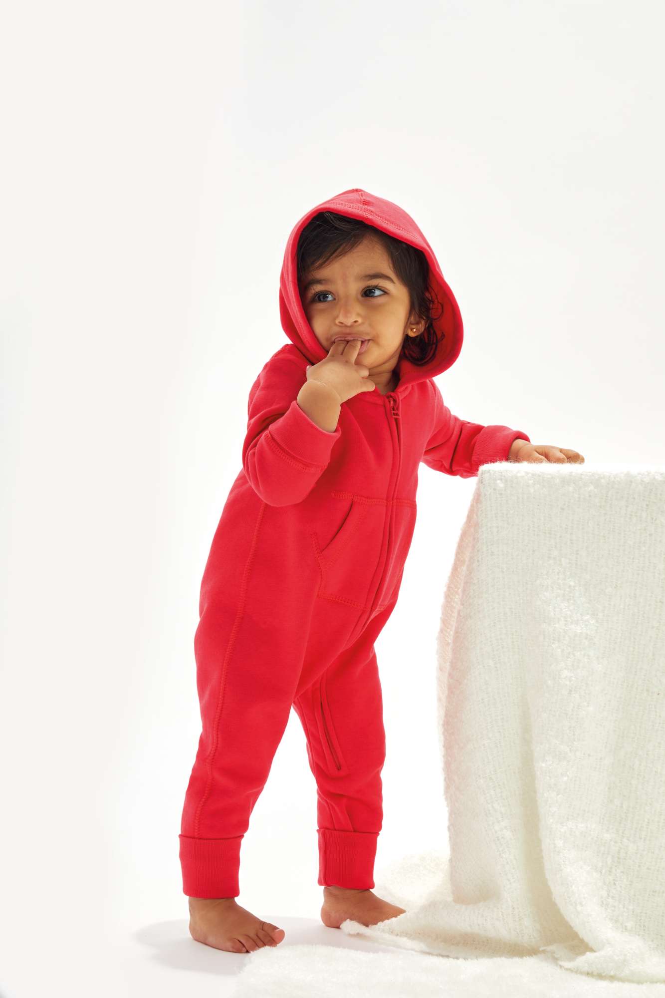 Babybugz Baby All-in-One Overall aus Bio-Baumwolle, Black 6-12 Monate, BZ25