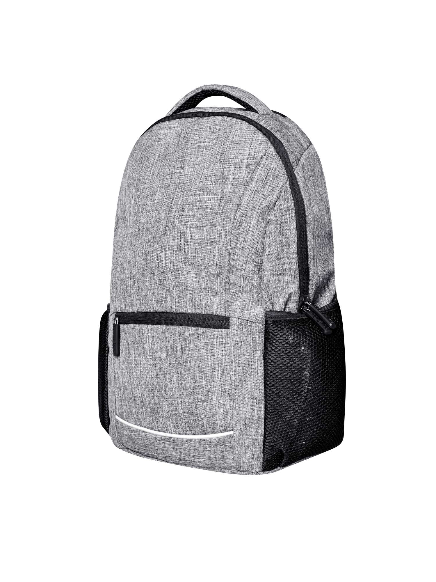 Bags2Go Daypack Wall Street aus 600D Polyester, Grey Melange 44 x 31 x 16 cm, BS15380
