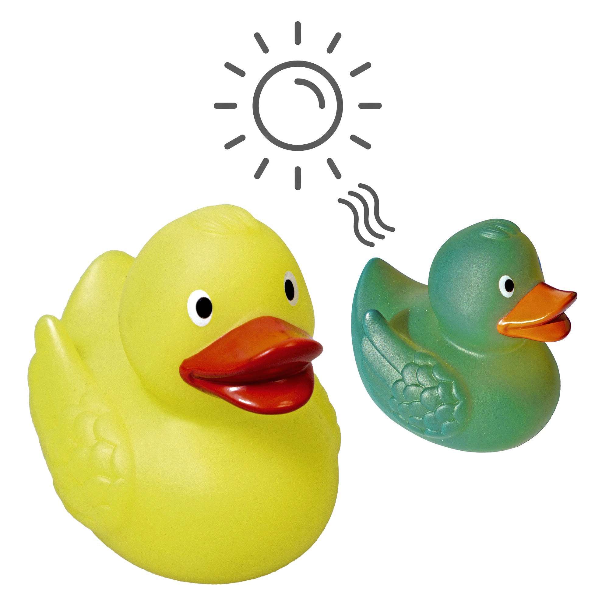 Schnabels® Quietsche-Ente UV-Farbwechsel