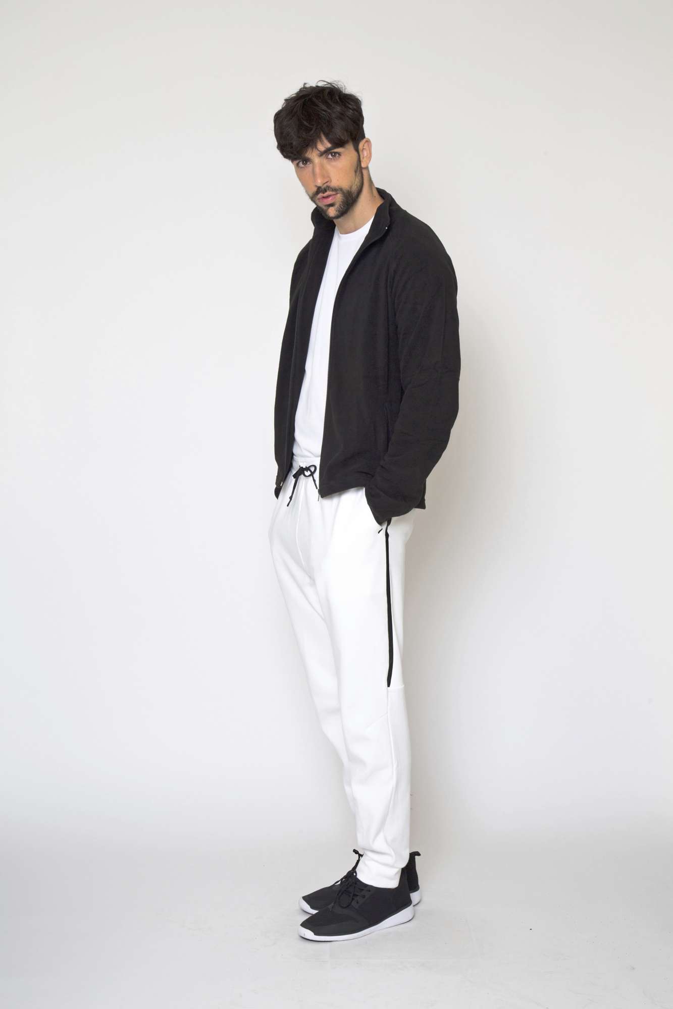 Fleece Jacke Polaris mit Raglan-Ärmeln