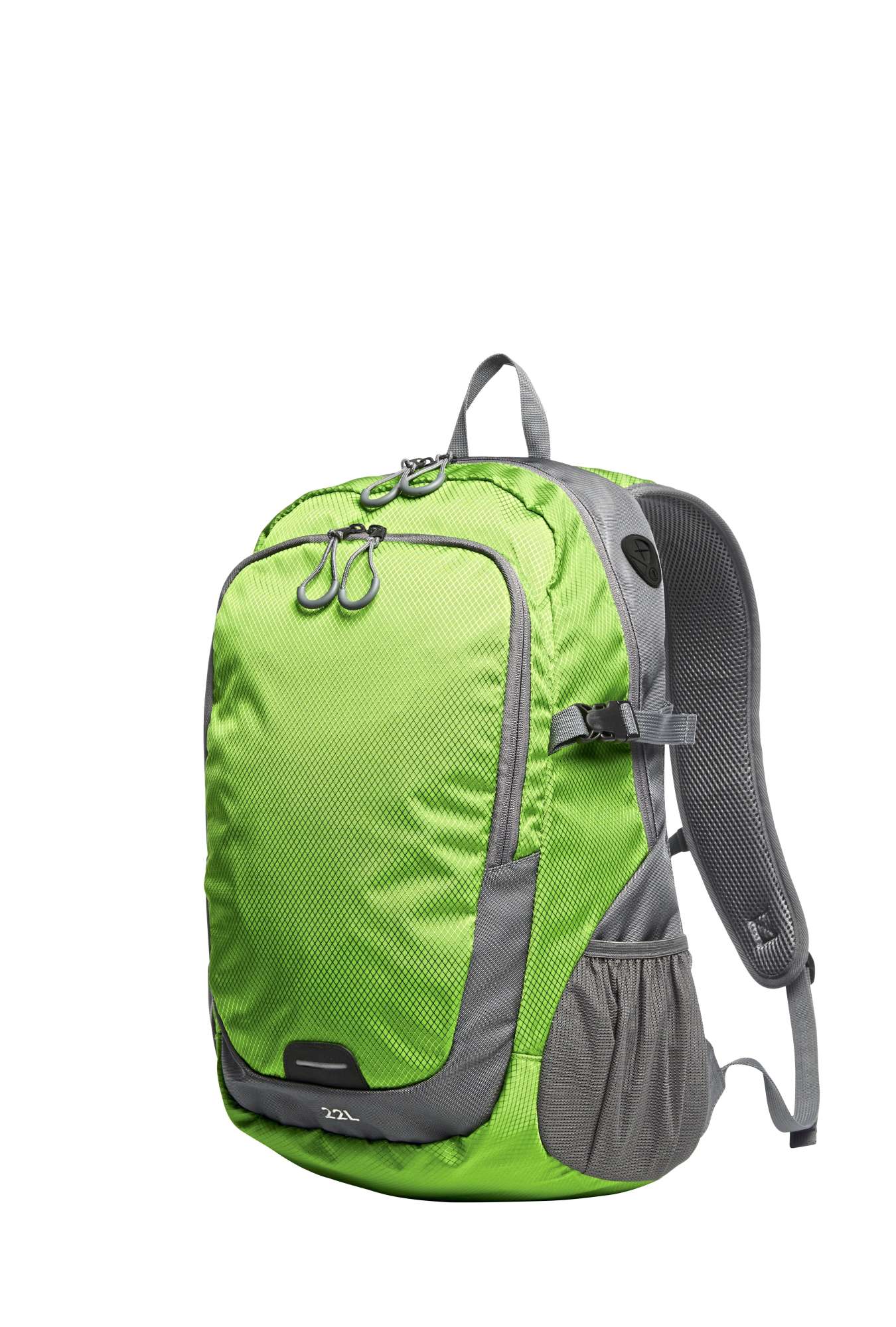 Halfar Geräumiger Rucksack Step L mit Reflektor, Red 34 x 49 x 18,5 cm, HF3063