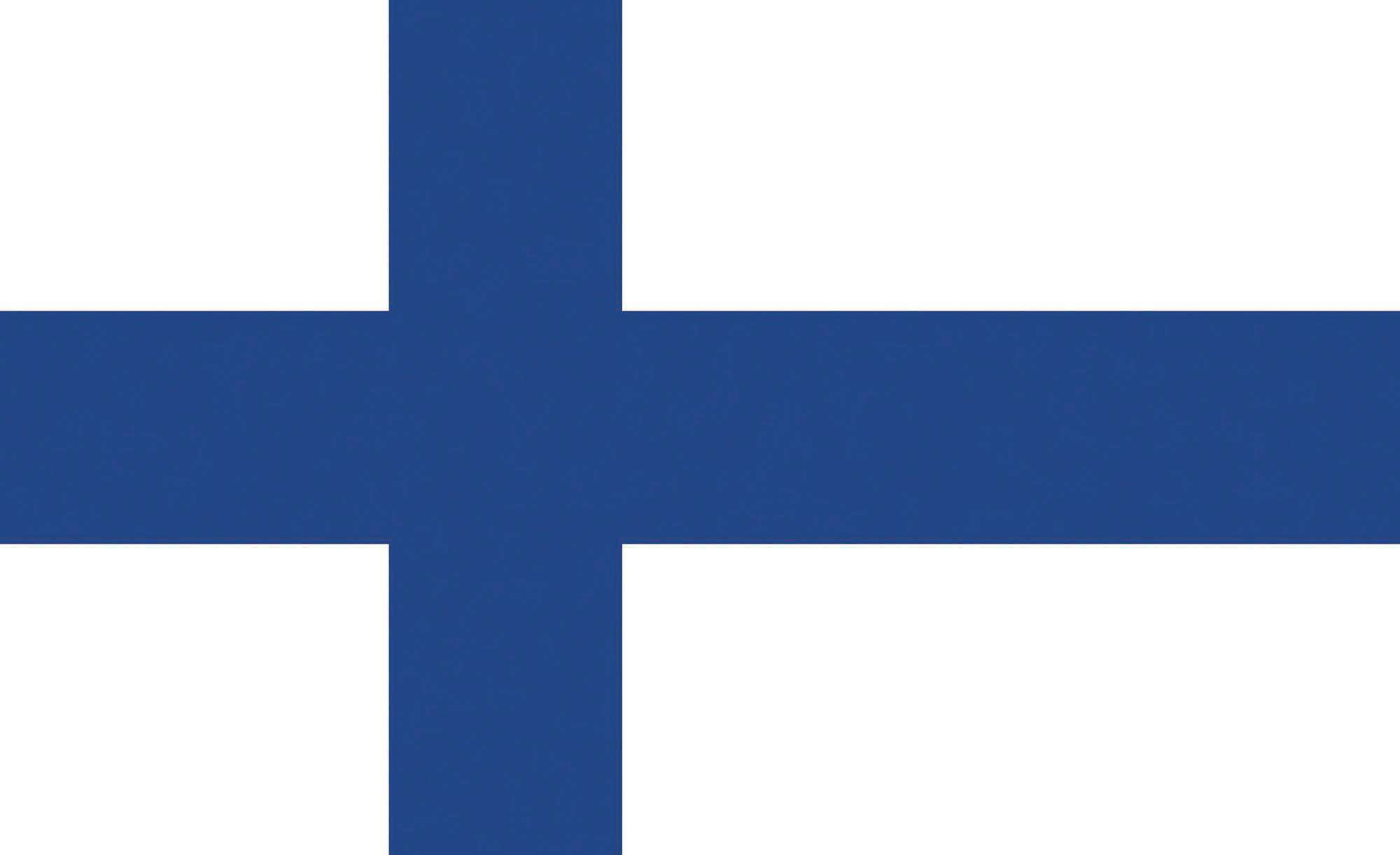 Finnland Fahne 90x150 cm Polyester