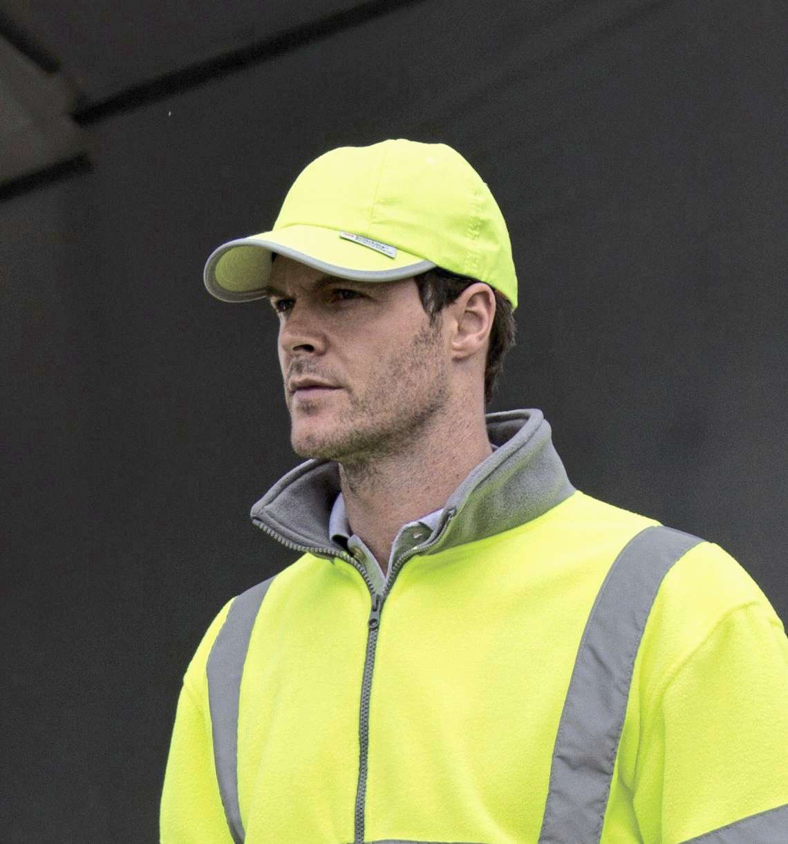 High Vis Cap mit Reflektormaterial