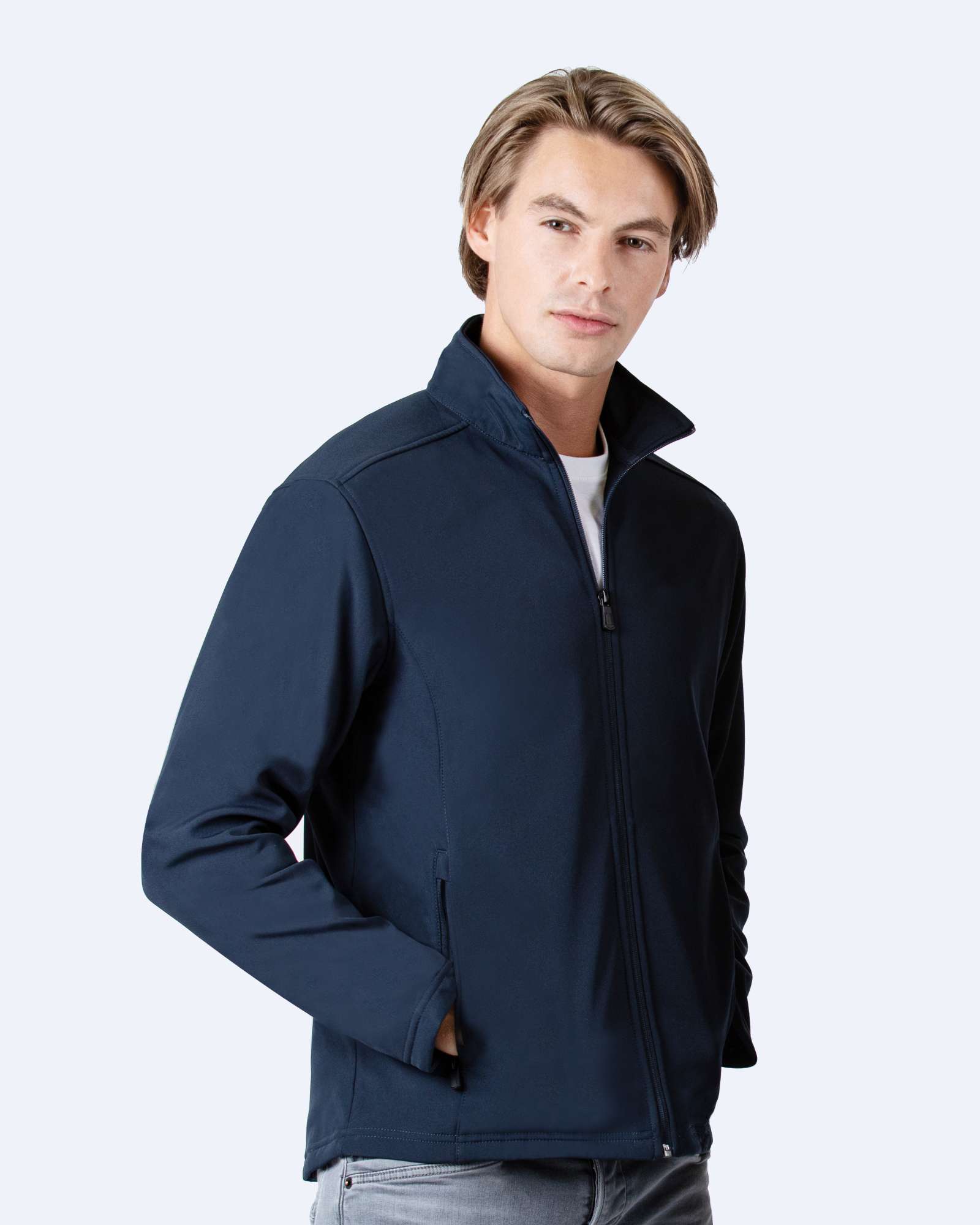 Softshell-Jacke mit 2-Wege-Stretch
