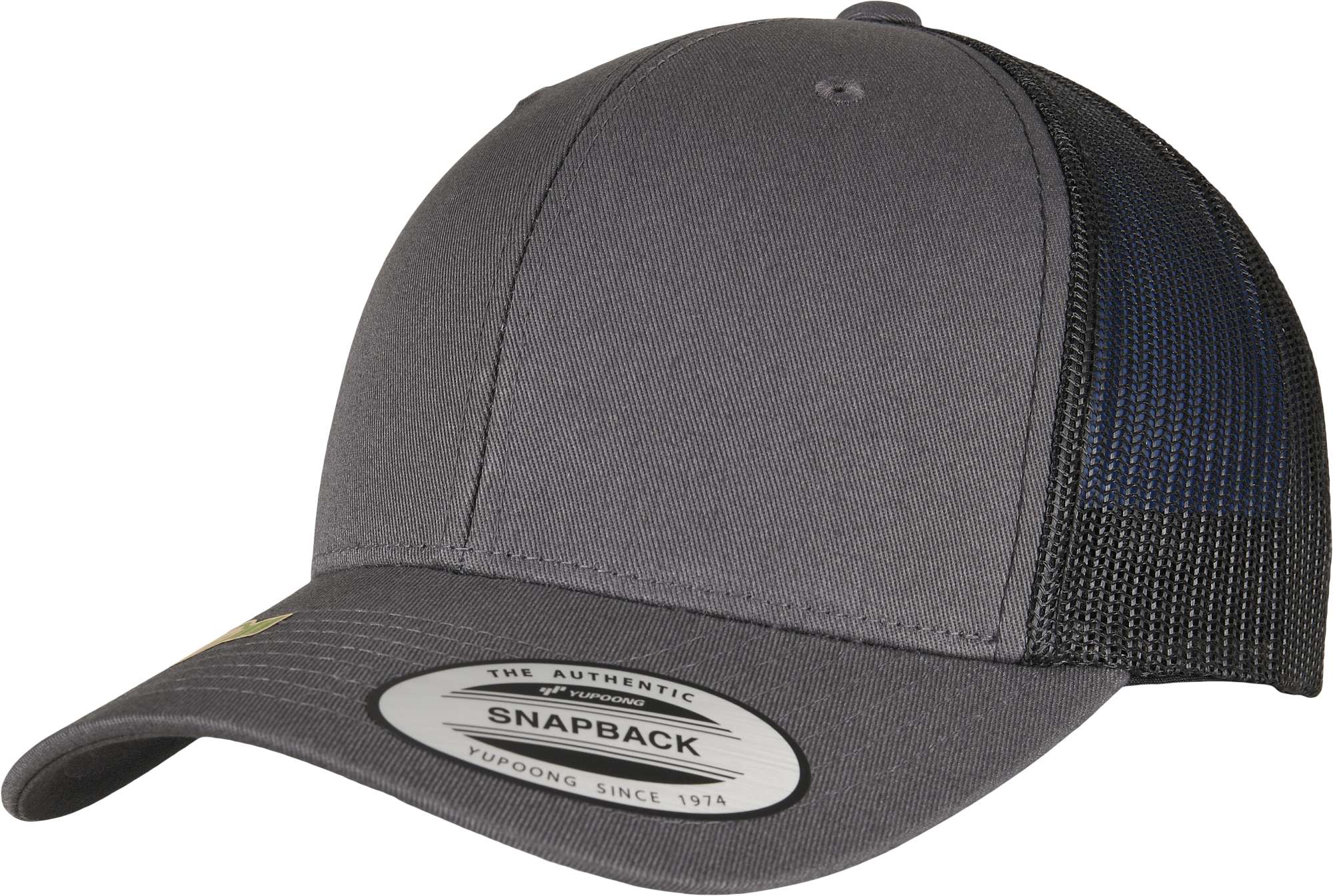 FLEXFIT Recycelte Trucker Cap mit Snapbackverschluss, Black/White One Size, FX6606RT