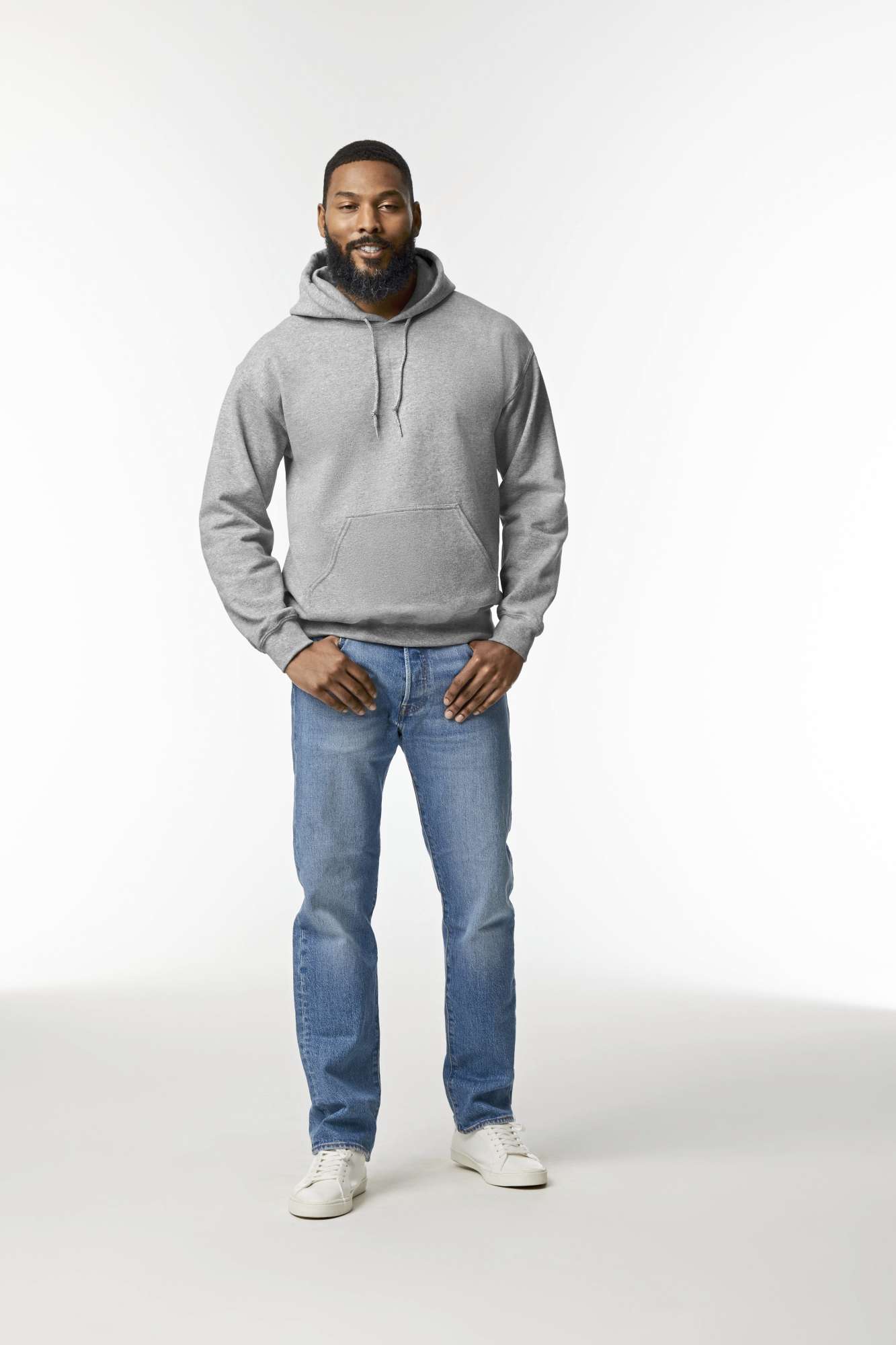 Gildan DryBlend® Fleece Hoodie mit Kapuze, Maroon XXL, G12500