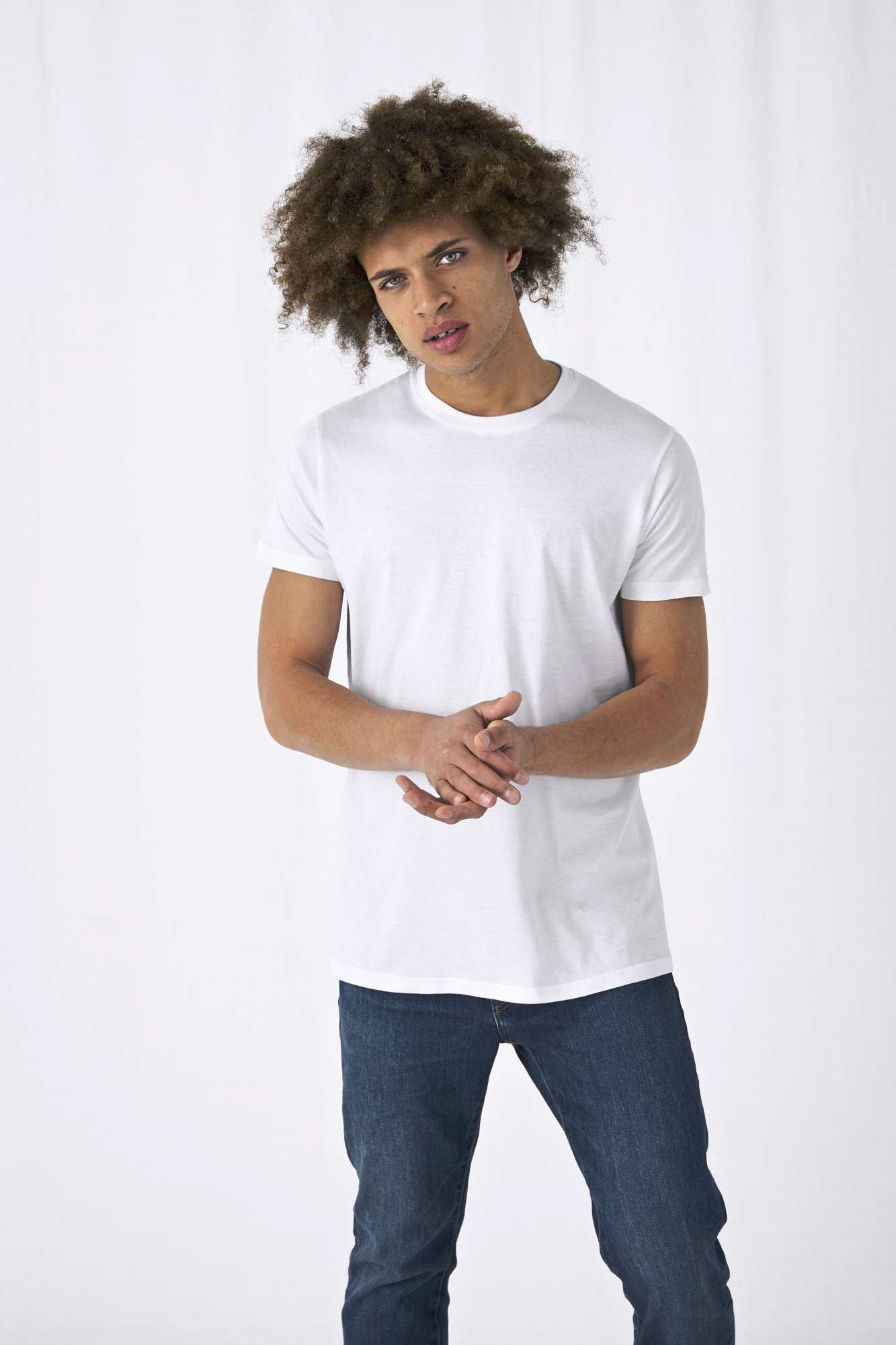 Basic T-Shirt #E150 aus Baumwolle
