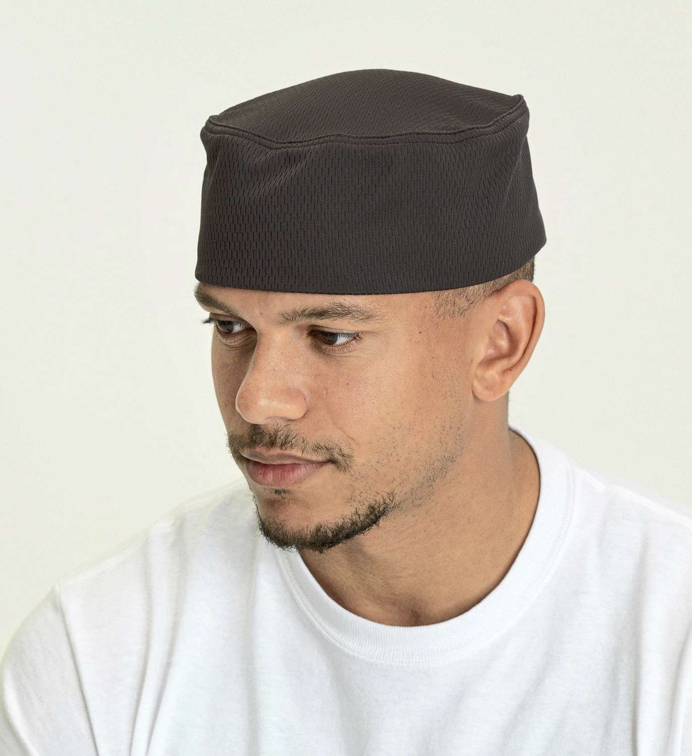 Le Chef Staycool Skull Cap mit elastischer Rückseite, LF014