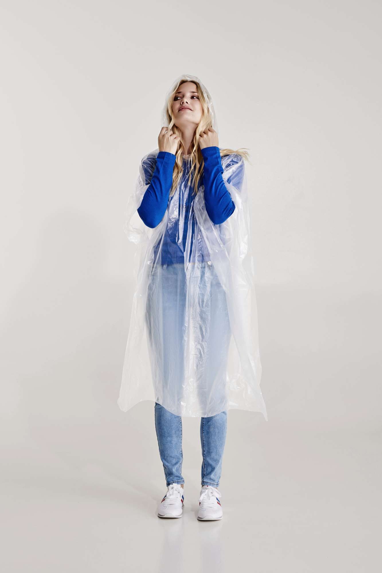 Stamina Transparenter Regenponcho Vostok aus PLA, Transparent 00 127 x 102 cm, RY5602