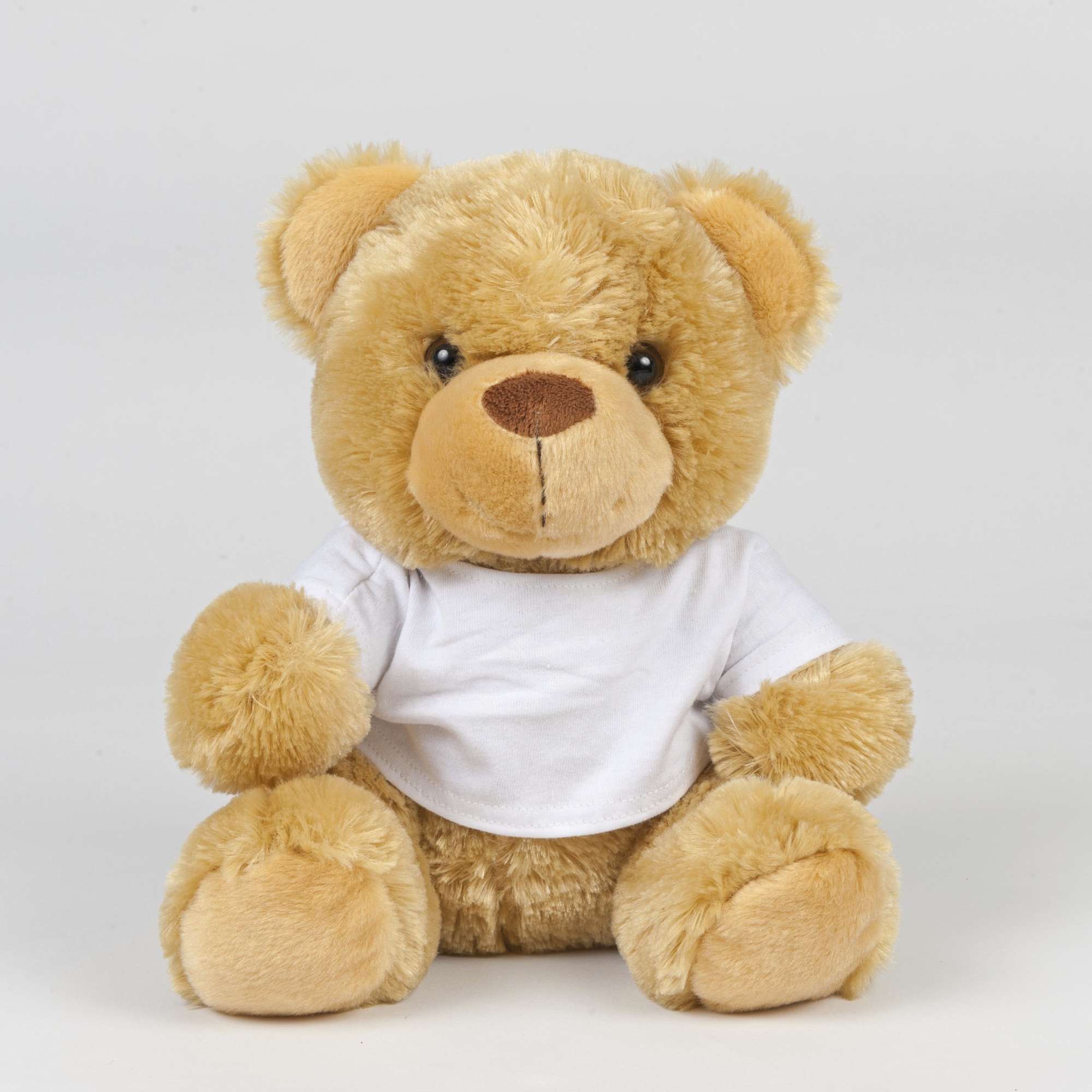 Mumbles Kuschelbär mit abnehmbarem T-Shirt, Brown S, MM30