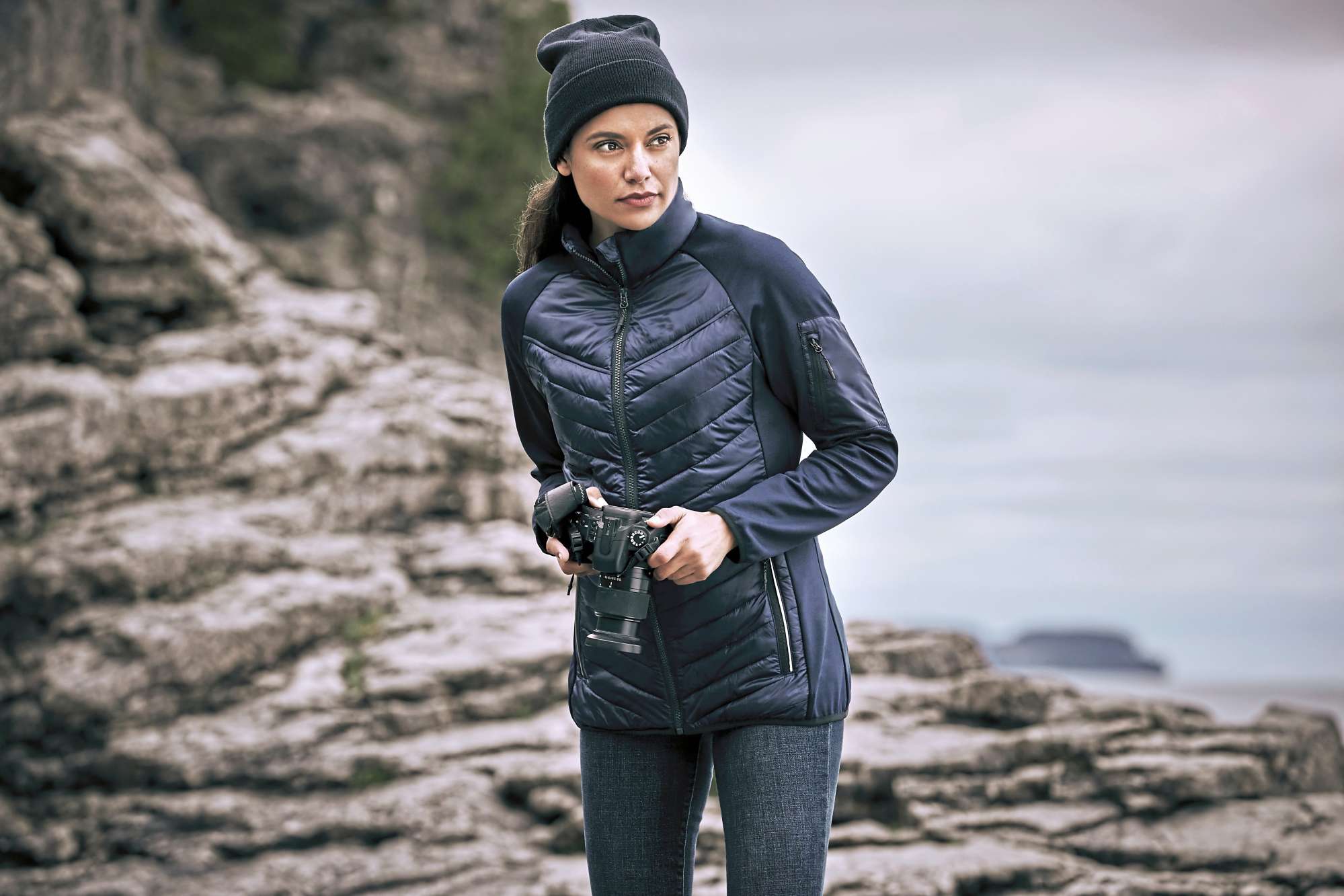 Banff Hybrid Jacke mit Daunenschutz