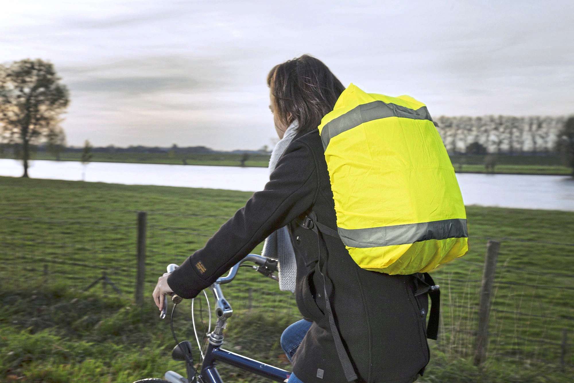 Hi-Vis Rucksacküberzug mit Reflektoren