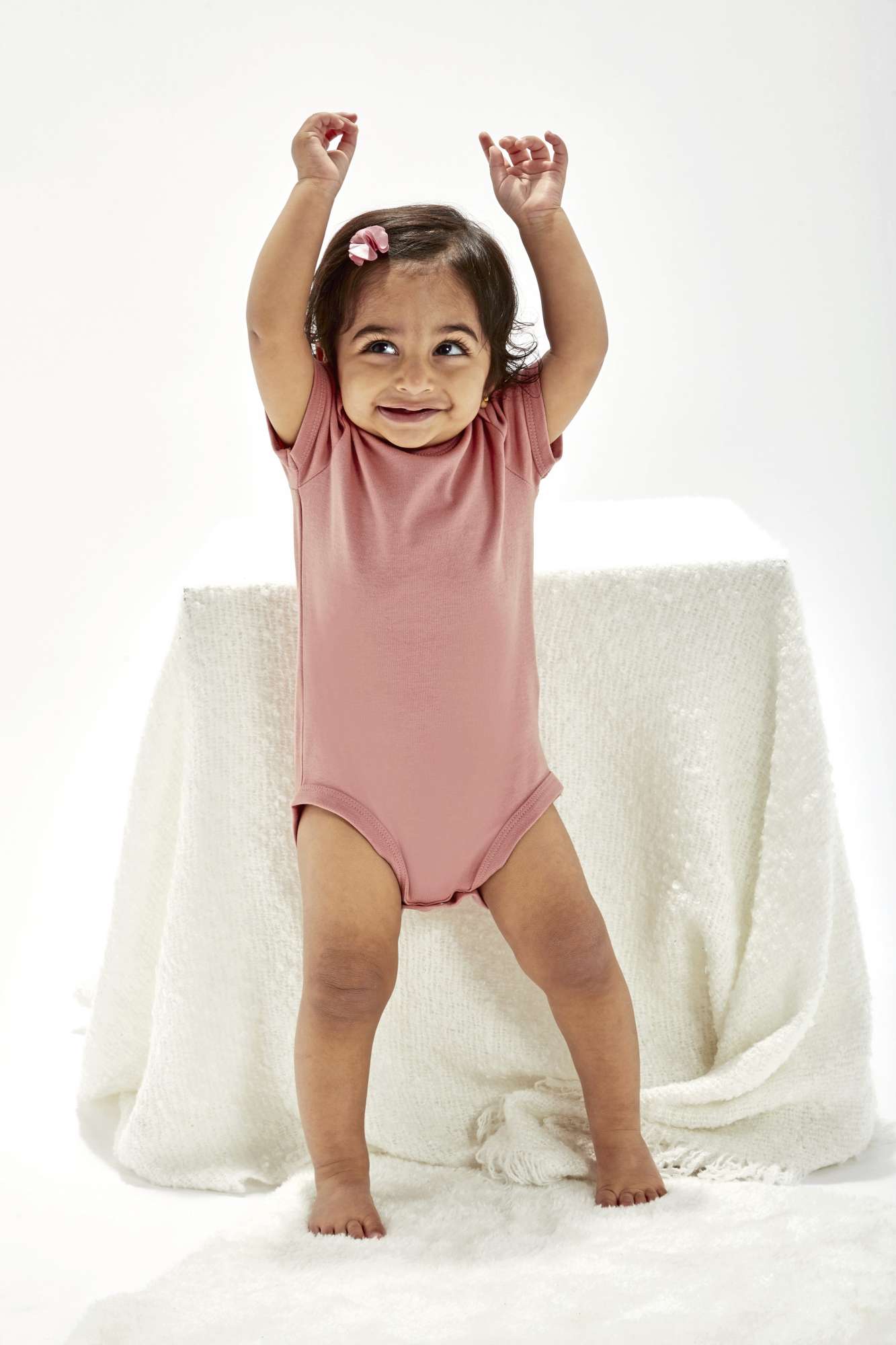 Babybugz Baby Bodysuit aus Bio-Baumwolle mit Druckknöpfen, Surf Blue 3-6 Monate, BZ10