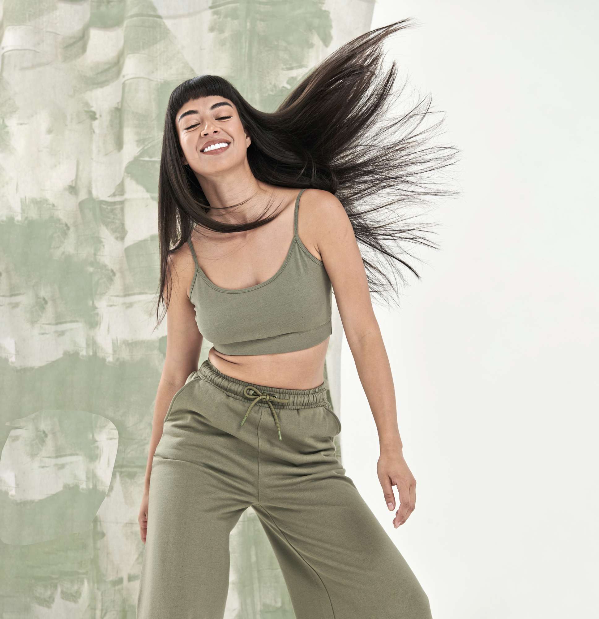 Ärmelloses Damen-Cami mit verstellbaren Trägern