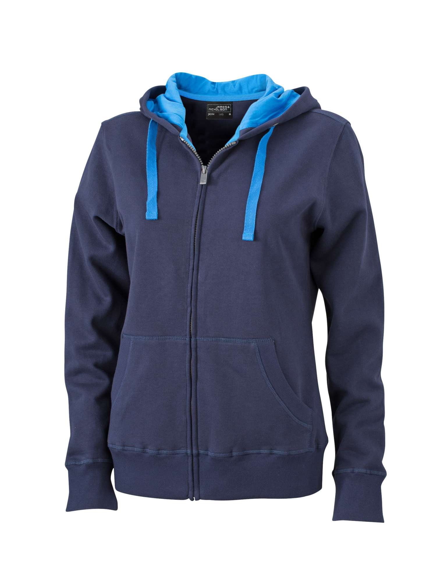Kapuzenjacke aus Baumwoll-Polyester für Damen