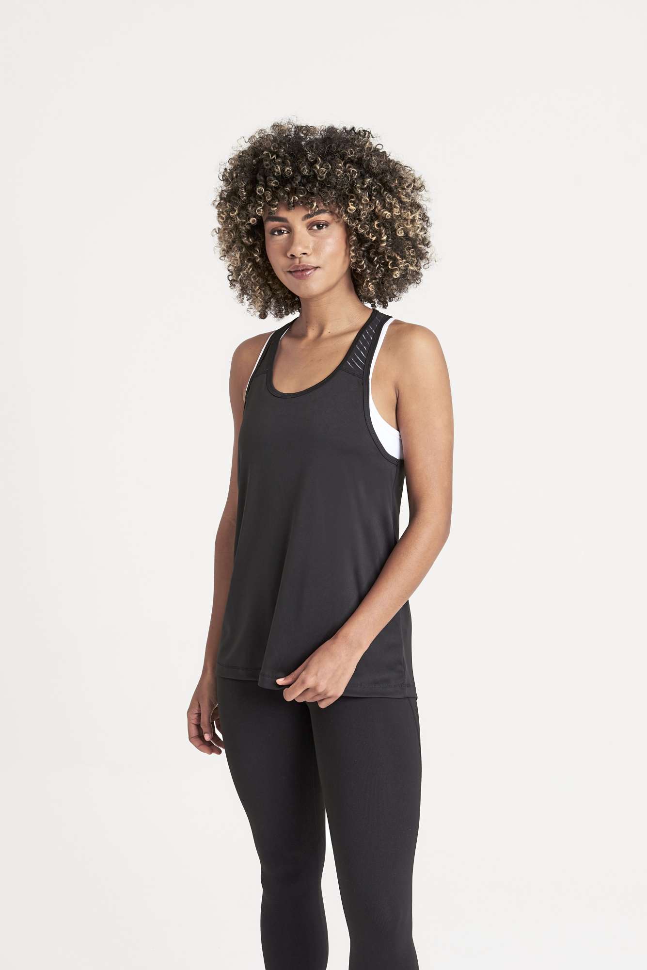 Workout Vest mit Mesh-Racerback für Damen