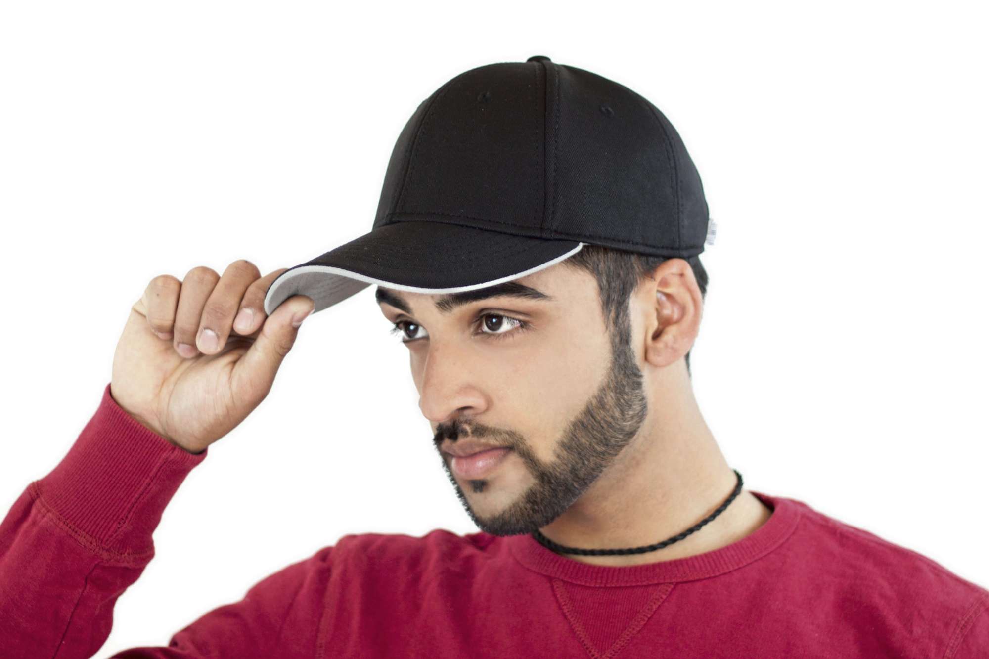 Sportliches 6-Panel-Cap mit Klettverschluss