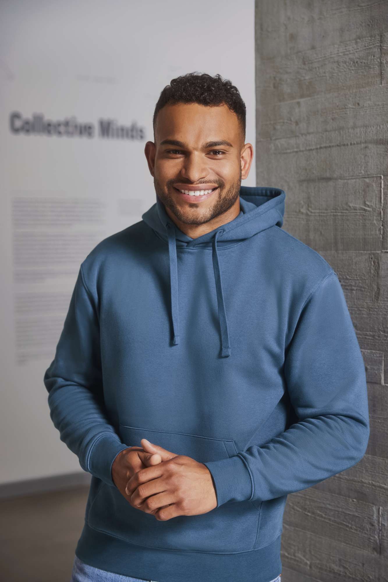 Russel Langarm Sweatshirt mit doppellagiger Kapuze, Mocha XL, Z265
