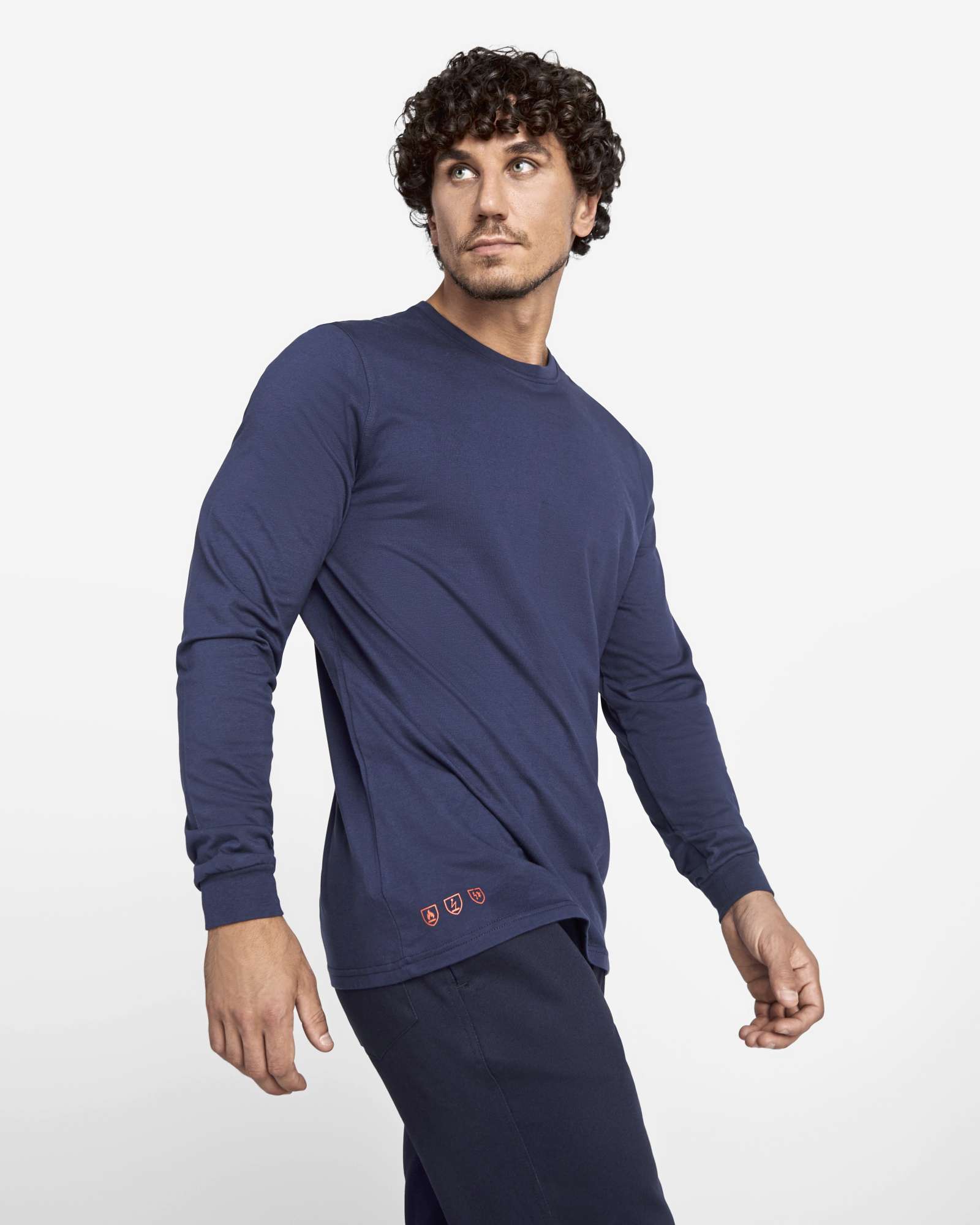 Langarm-T-Shirt Defender, schwer entflammbar