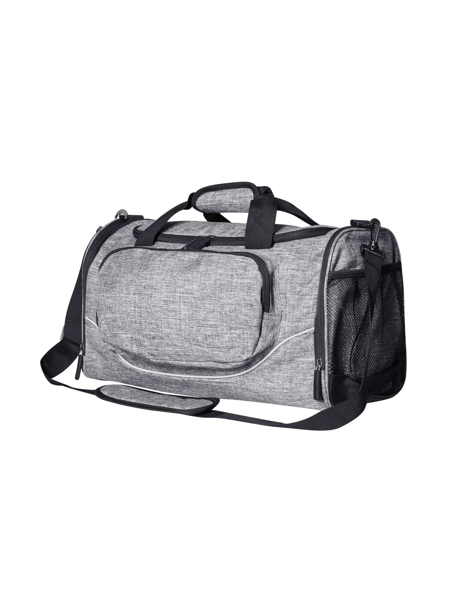 Bags2Go Allround-Sporttasche Boston in Grau Melange, Grey Melange 50 x 25 x 25 cm, BS16052