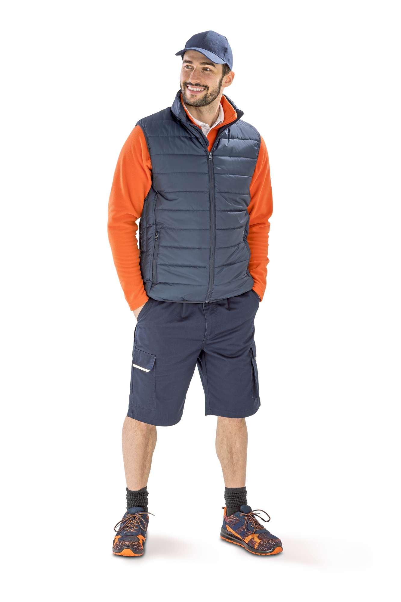 Result Core Wasserabweisende Steppweste mit Reißverschluss, Black XL, RT244