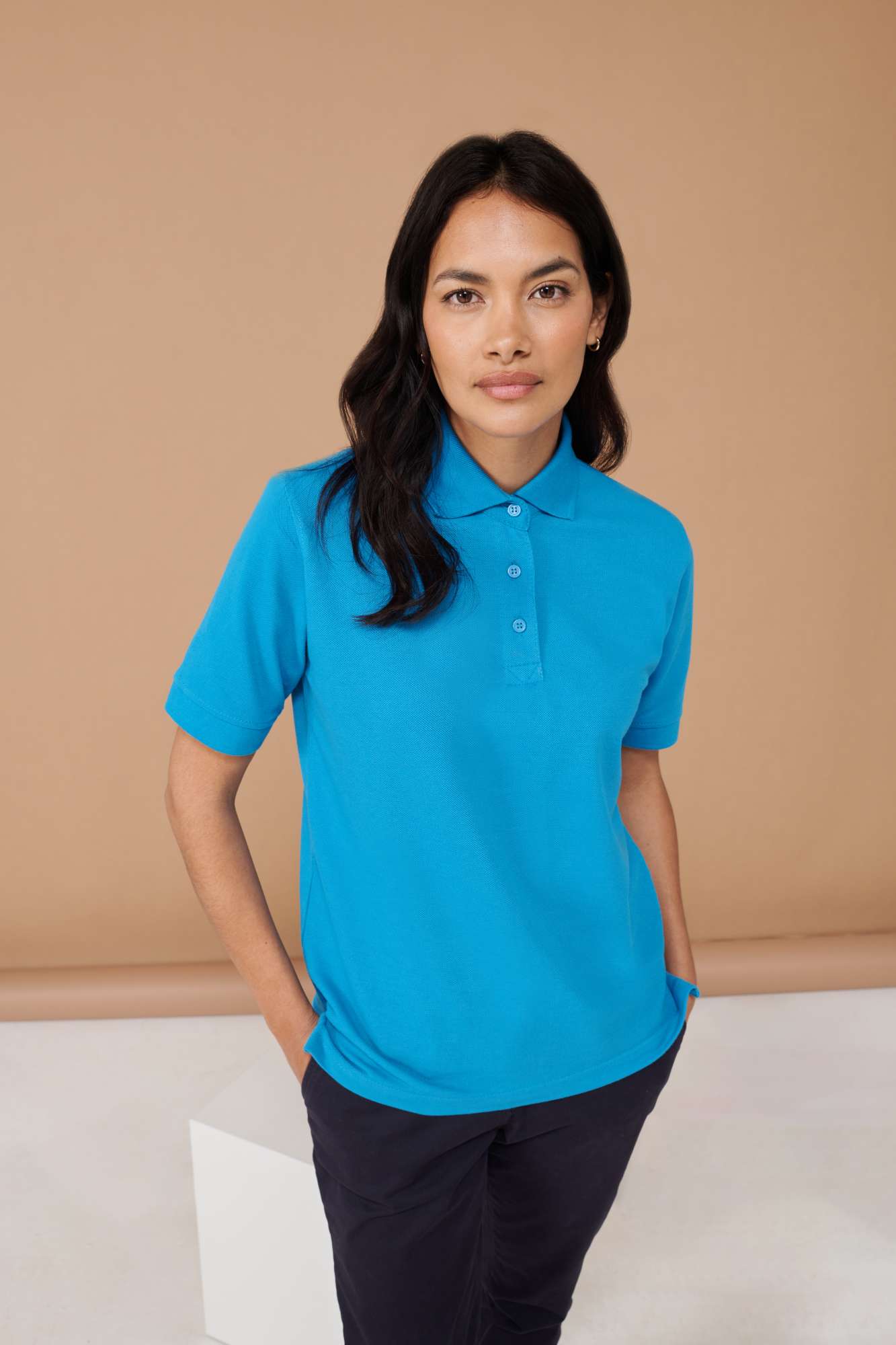 Klassisches Piqué Polo Shirt Regular Fit