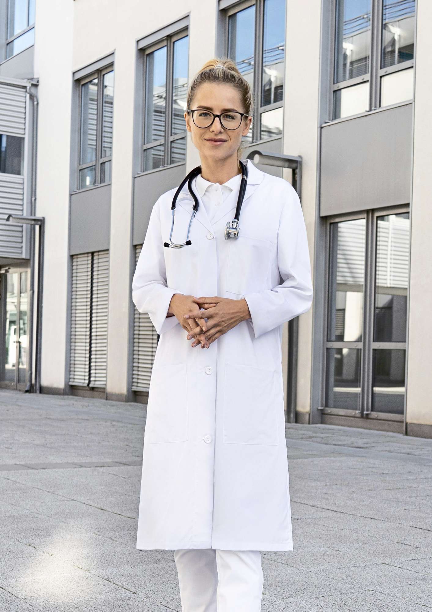 Damenmantel Basic mit Loose Fit