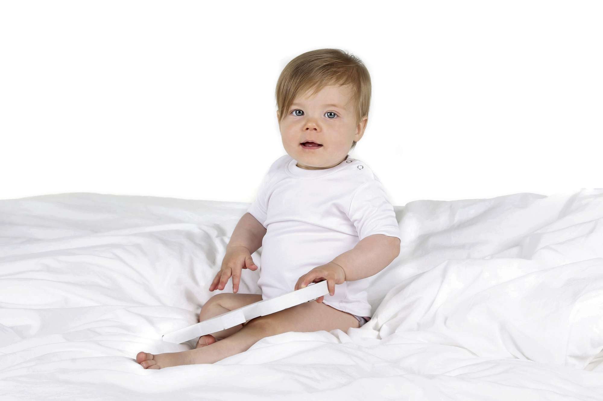 Kurzärmeliges Baby-T-Shirt aus Polyester