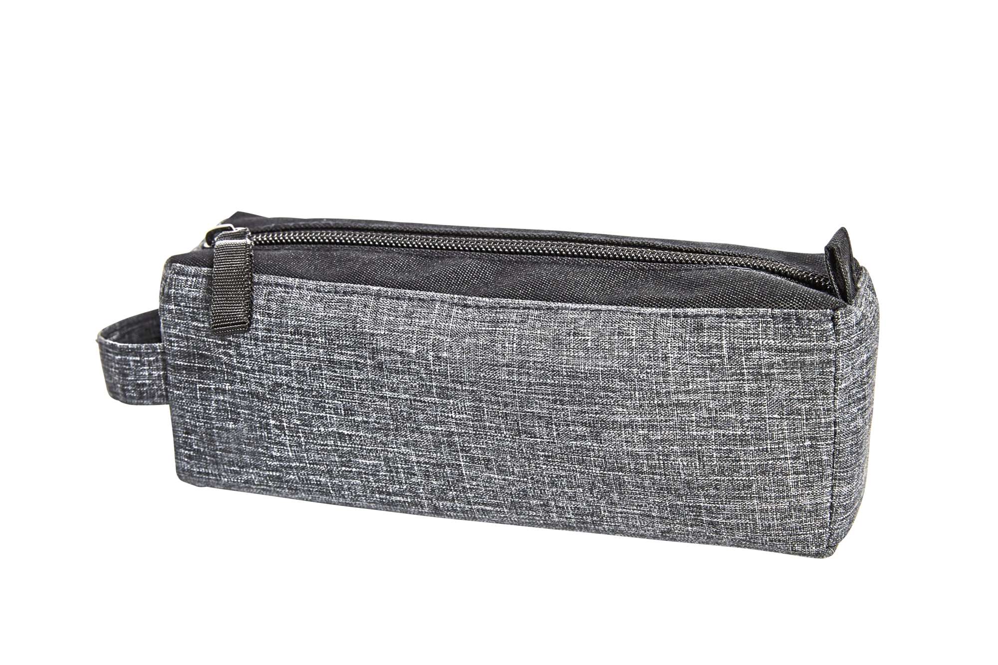 Halfar Etui "Case Elegance" Schwarz/Grau
