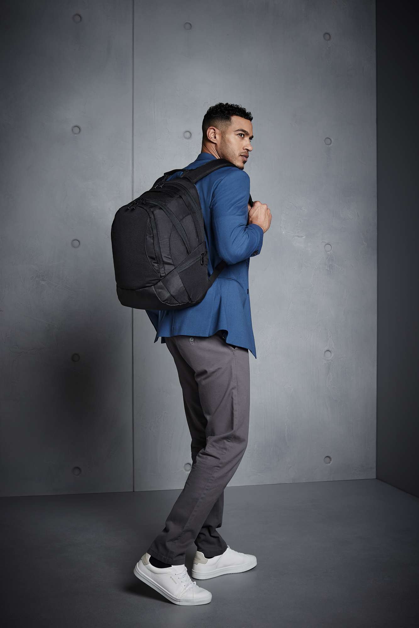 Quadra Vessel Laptop Rucksack Schwarz 26L