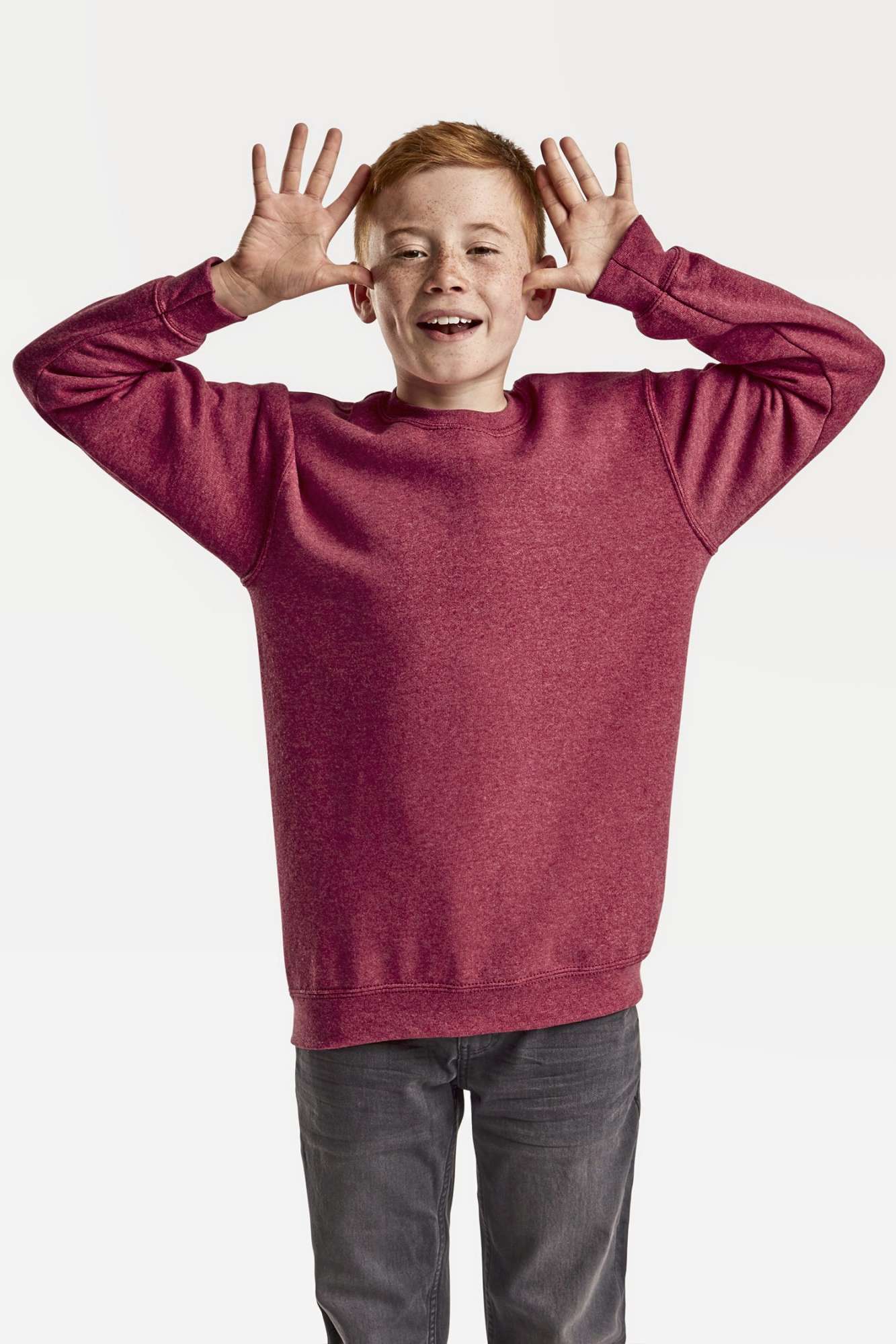 Fruit of the Loom Classic Set-In Sweatshirt 280 g/m² für Kinder, Royal Blue 140, F324NK