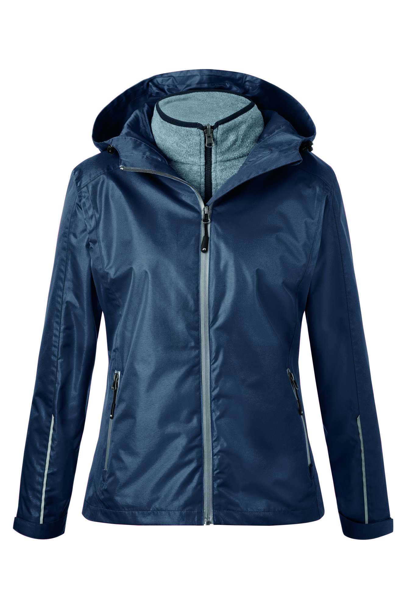 3-in-1-Jacke mit Fleece-Innenjacke für Damen