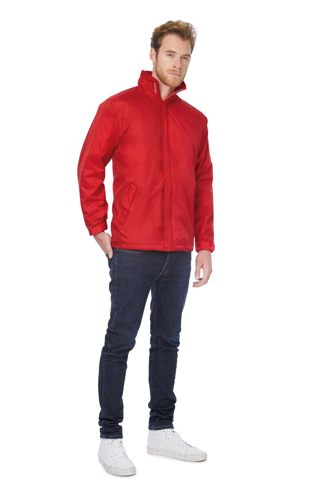 Nylon-Taft Jacke Ocean Shore mit Kapuze
