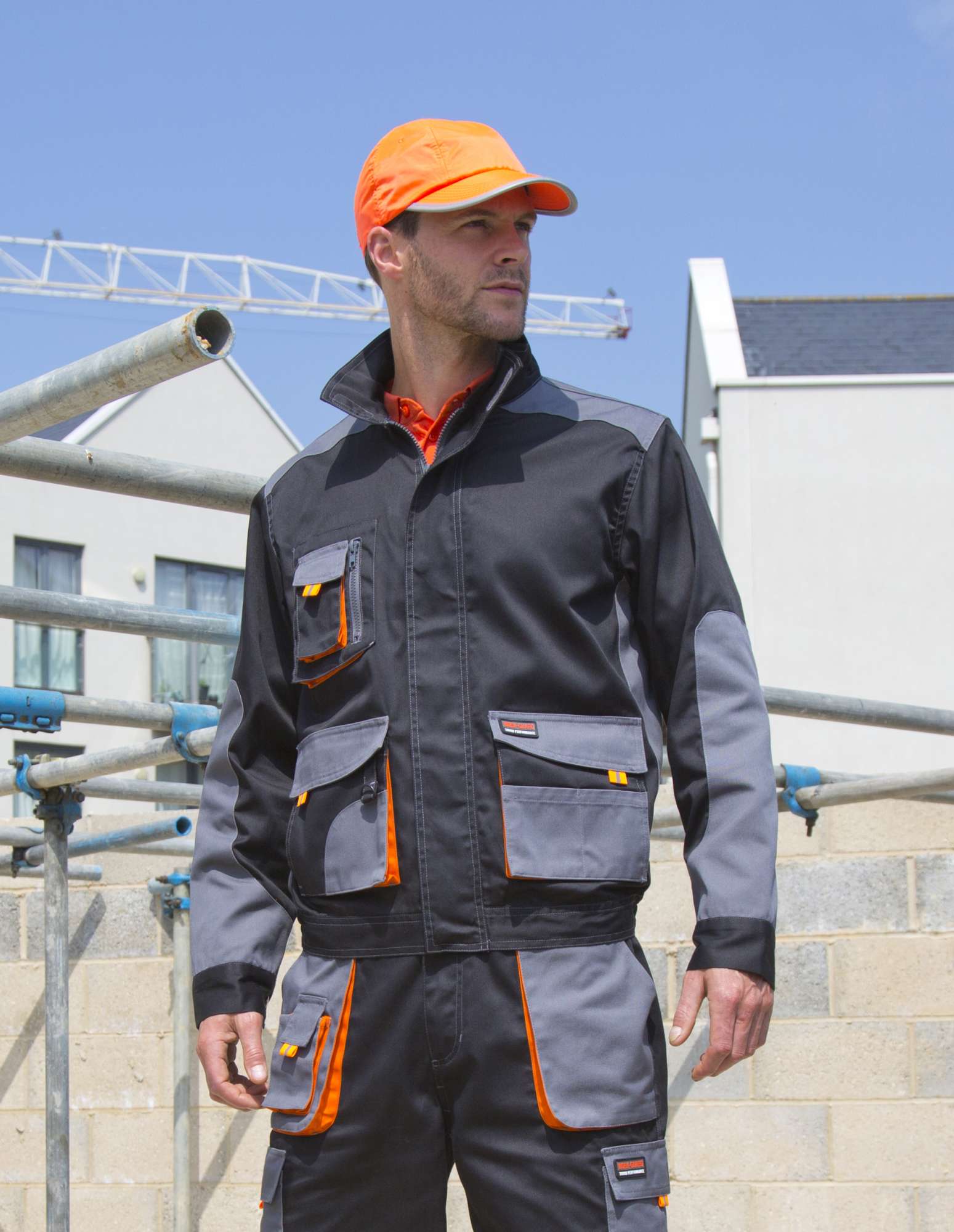 Result Work-Guard Lite-Jacke mit wind- und wasserabweisend, Royal/Navy M, RT316