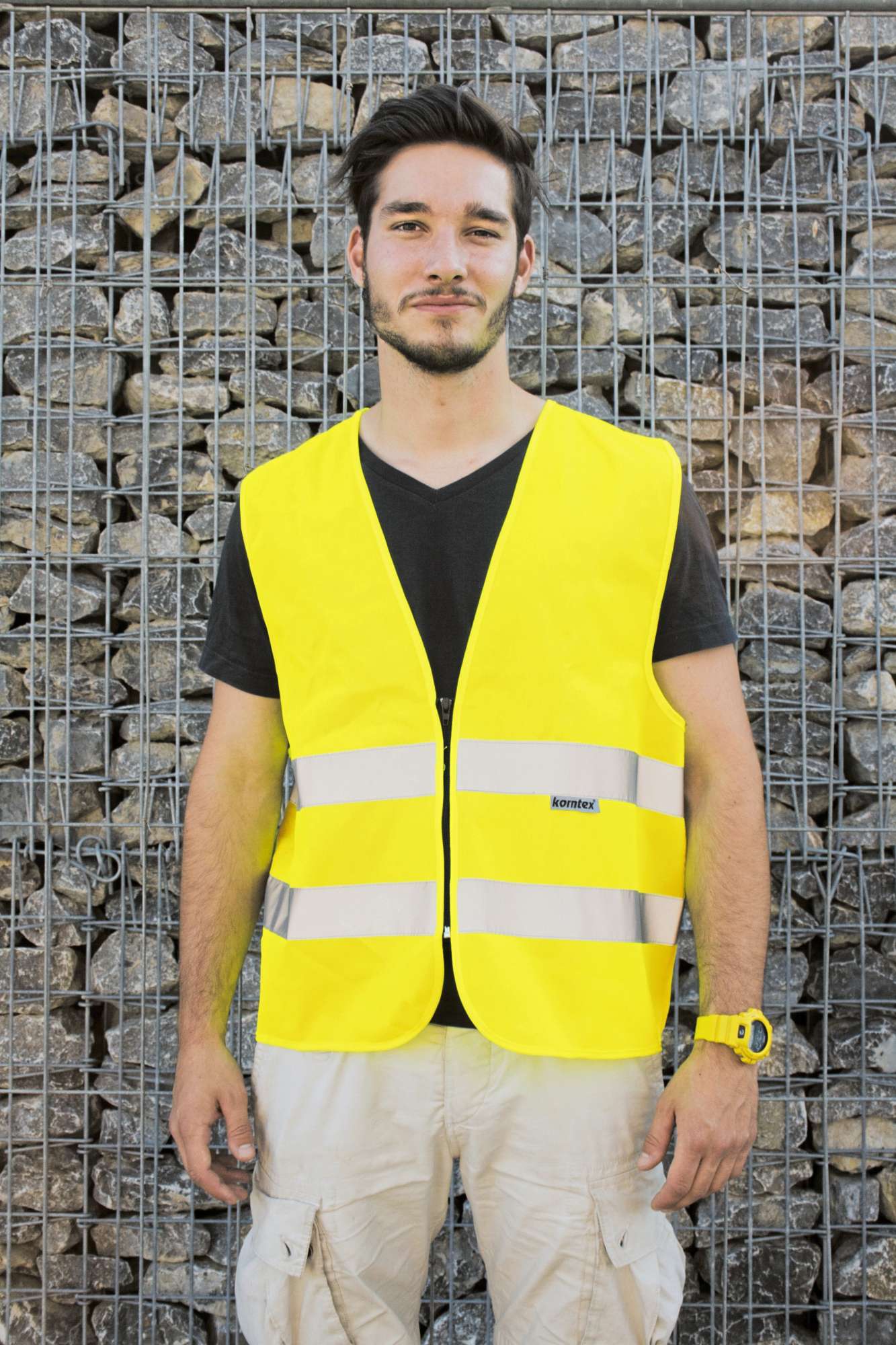 Hi-Vis Warnweste Cologne mit Reißverschluss