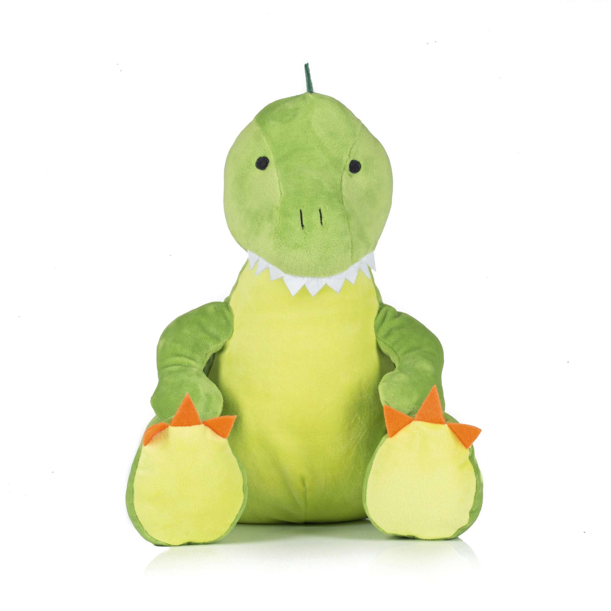 Zippie Dinosaurier mit Reißverschluss grün