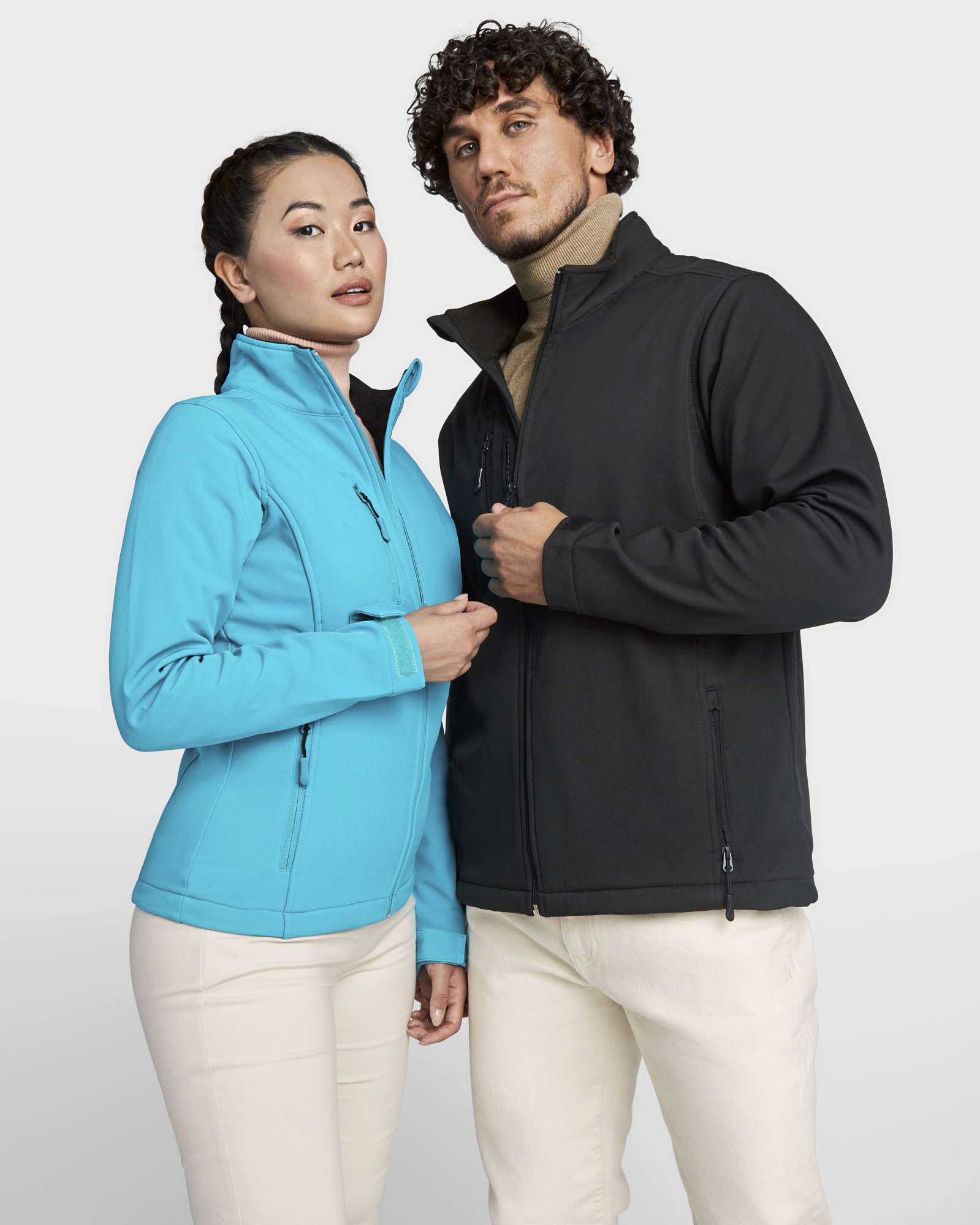Roly Nebraska Softshell Jacke mit Kordelzug für Damen, Lime Punch 235 L, RY6437