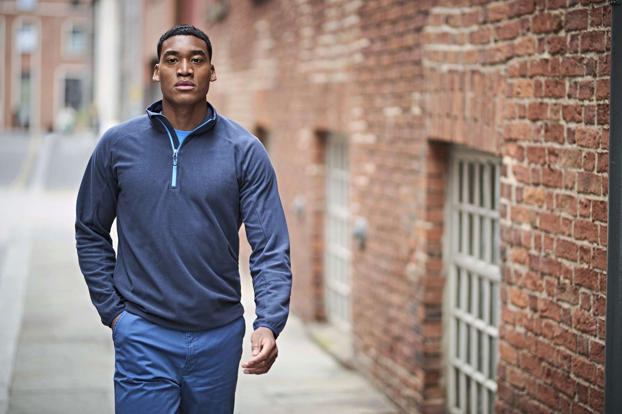 Navigate Half Zip Fleece Pullover Herren
