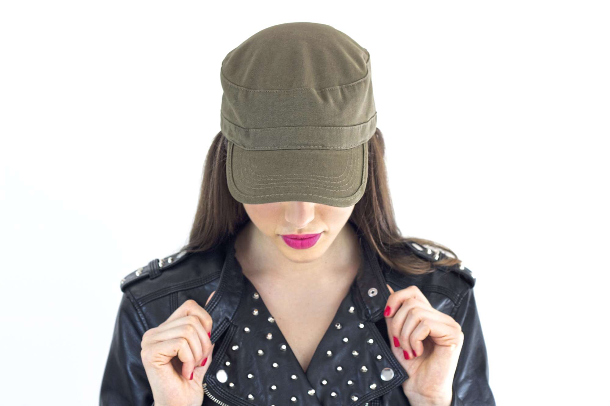 Tank Cap aus gebürsteter Baumwolle