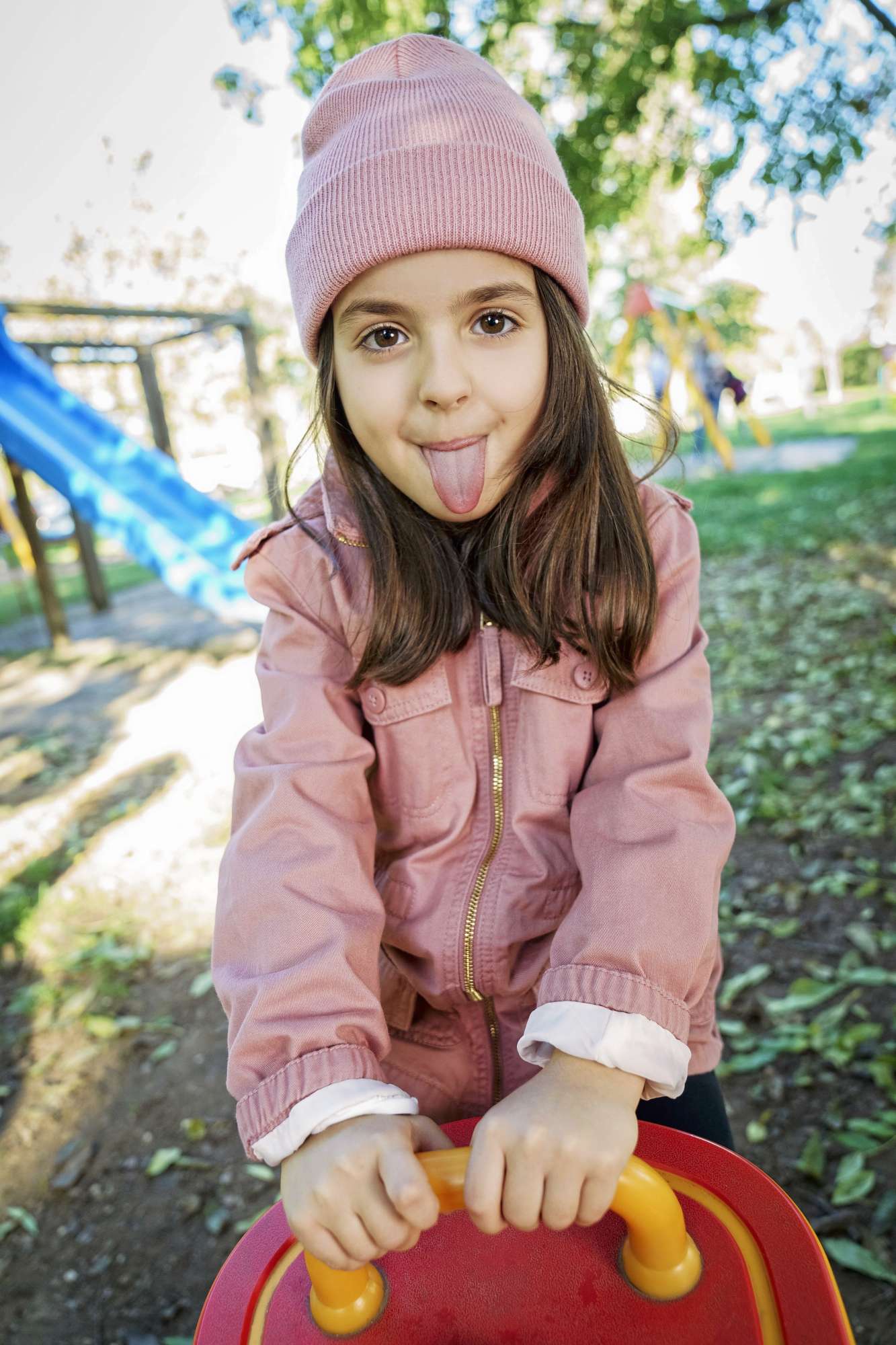 Wind Beanie aus recyceltem Polyester für Kinder