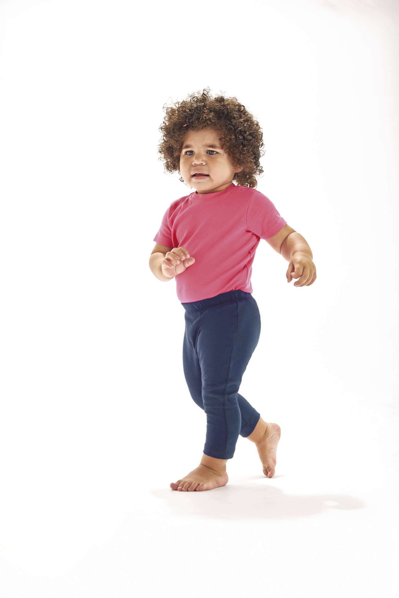 Bio-Baumwoll Baby Leggings mit Zwickel
