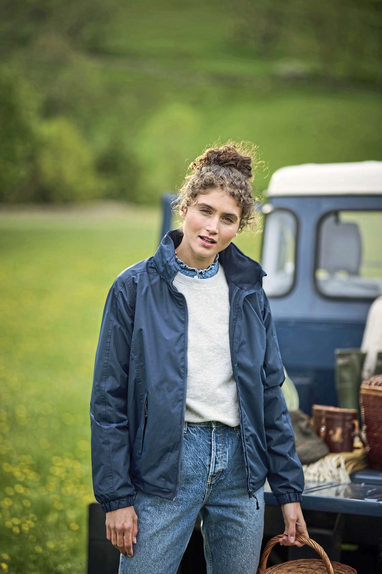 Wasserabweisende Damen Winterjacke mit Fleece