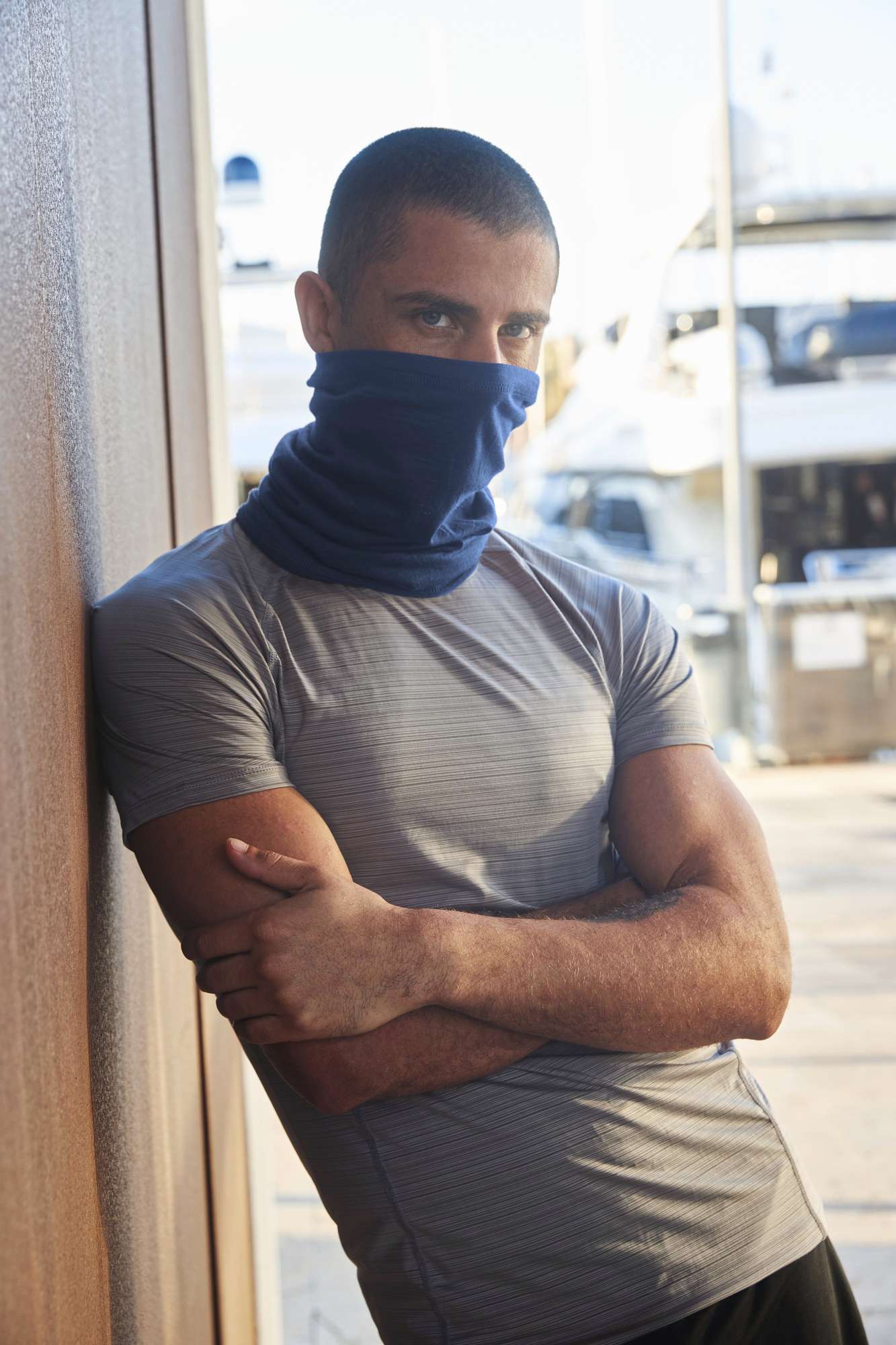 Merino Schlauchschal mit Temperaturregulierung