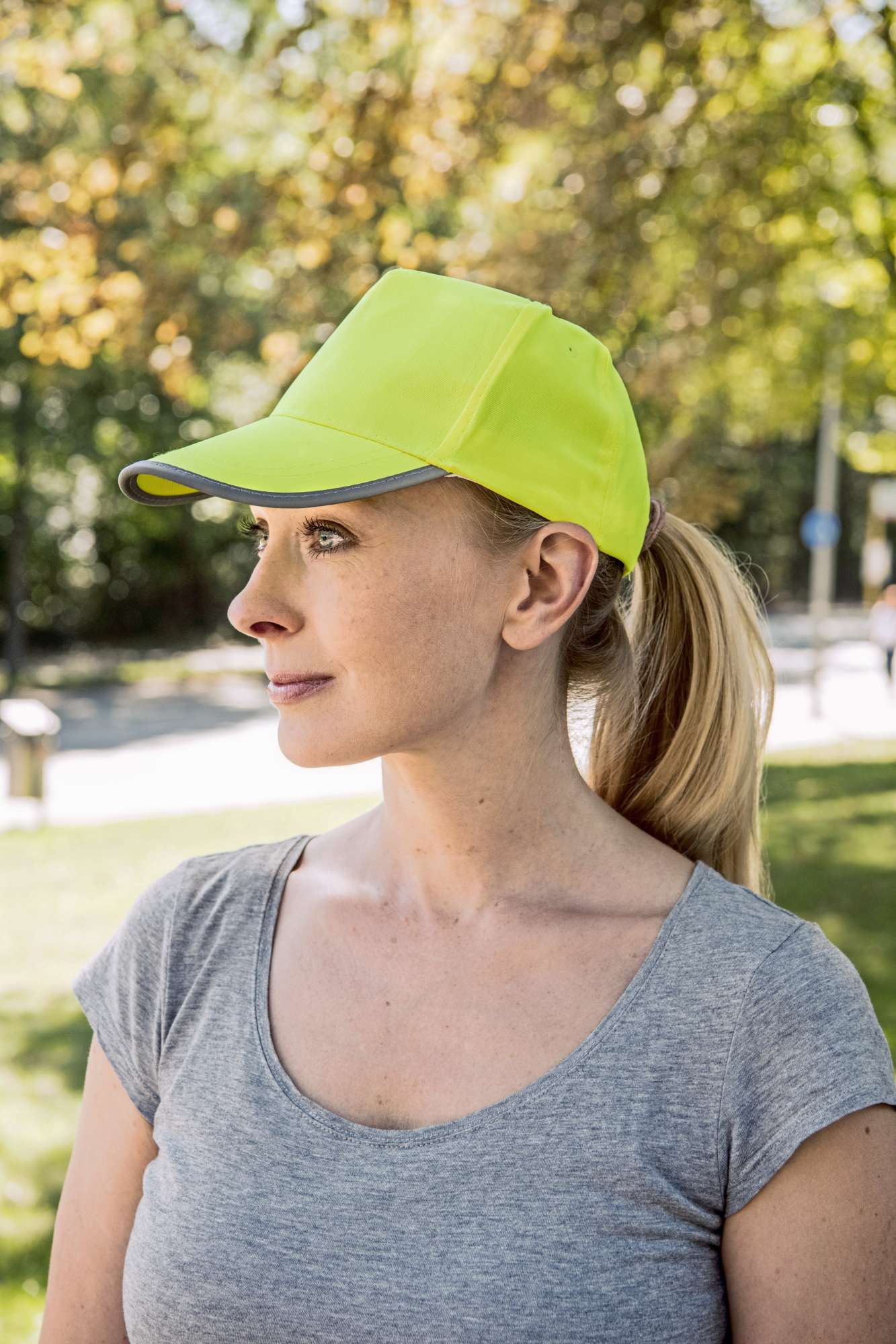 Hi-Vis Cap Montpelier mit Reflexrand