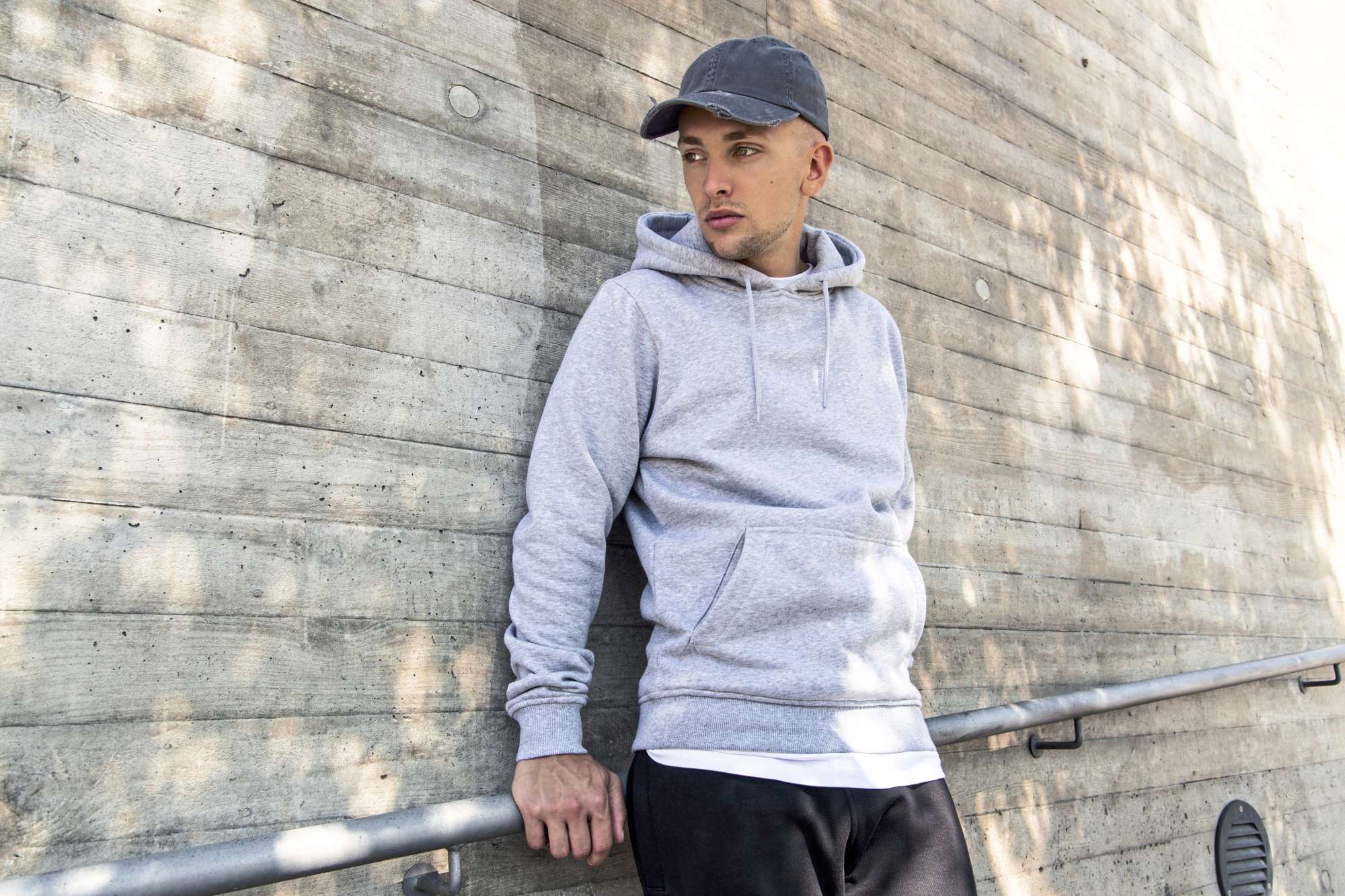 Low Profile Destroyed Cap mit Messingverschluss