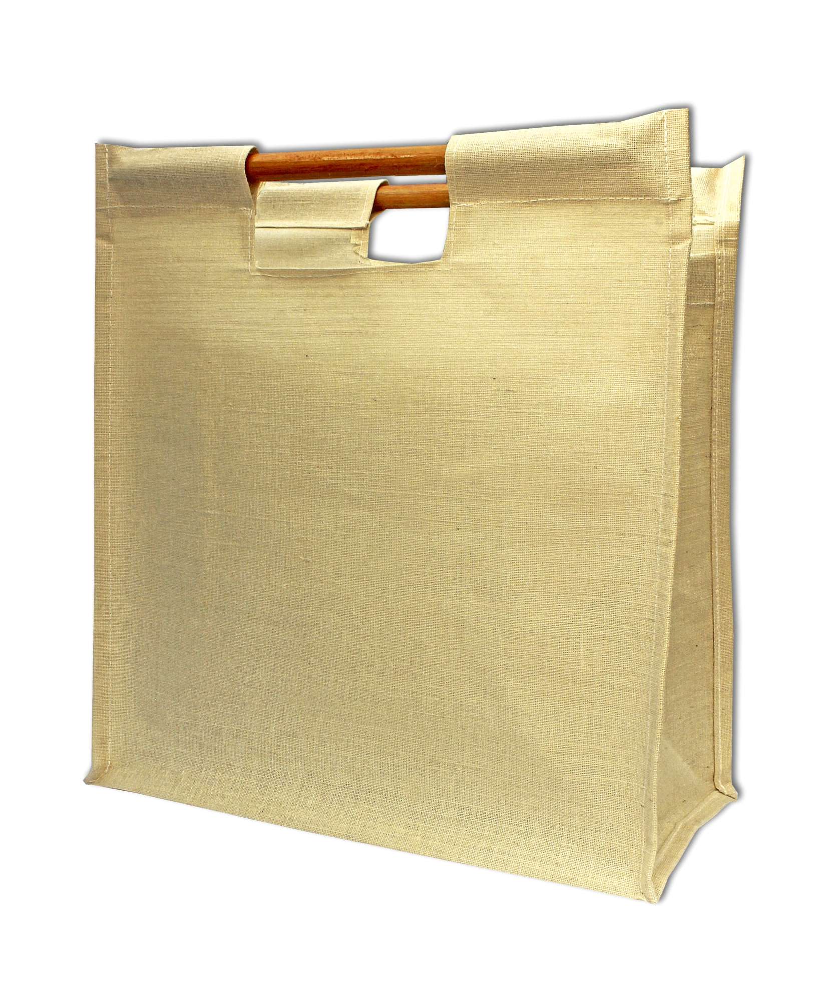 Einkaufstasche aus Jute und Baumwolle